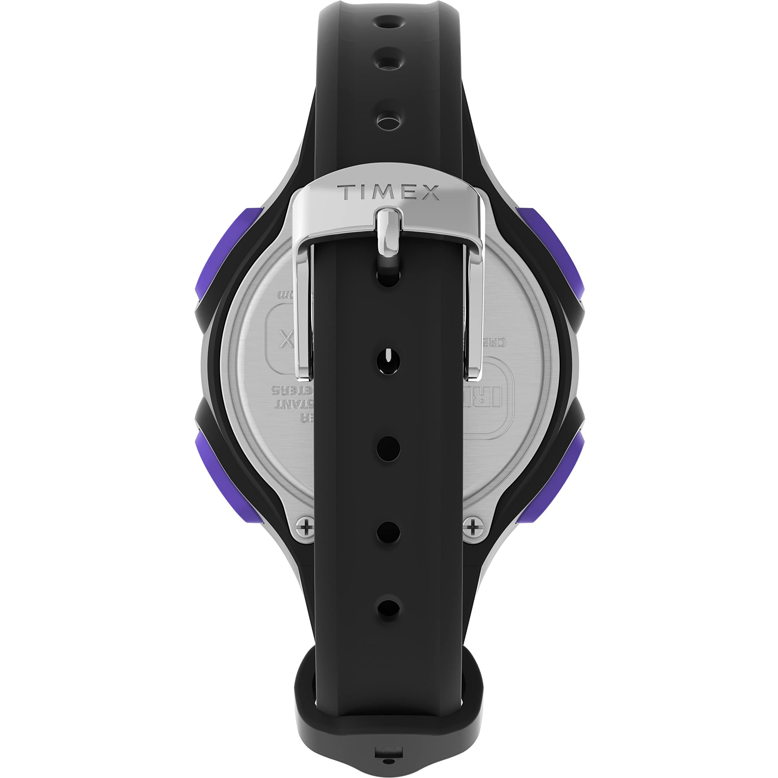 Timex Women's Ironman Triathlon Essential 34Mm Watch - Black Strap Digital Dial Black Case