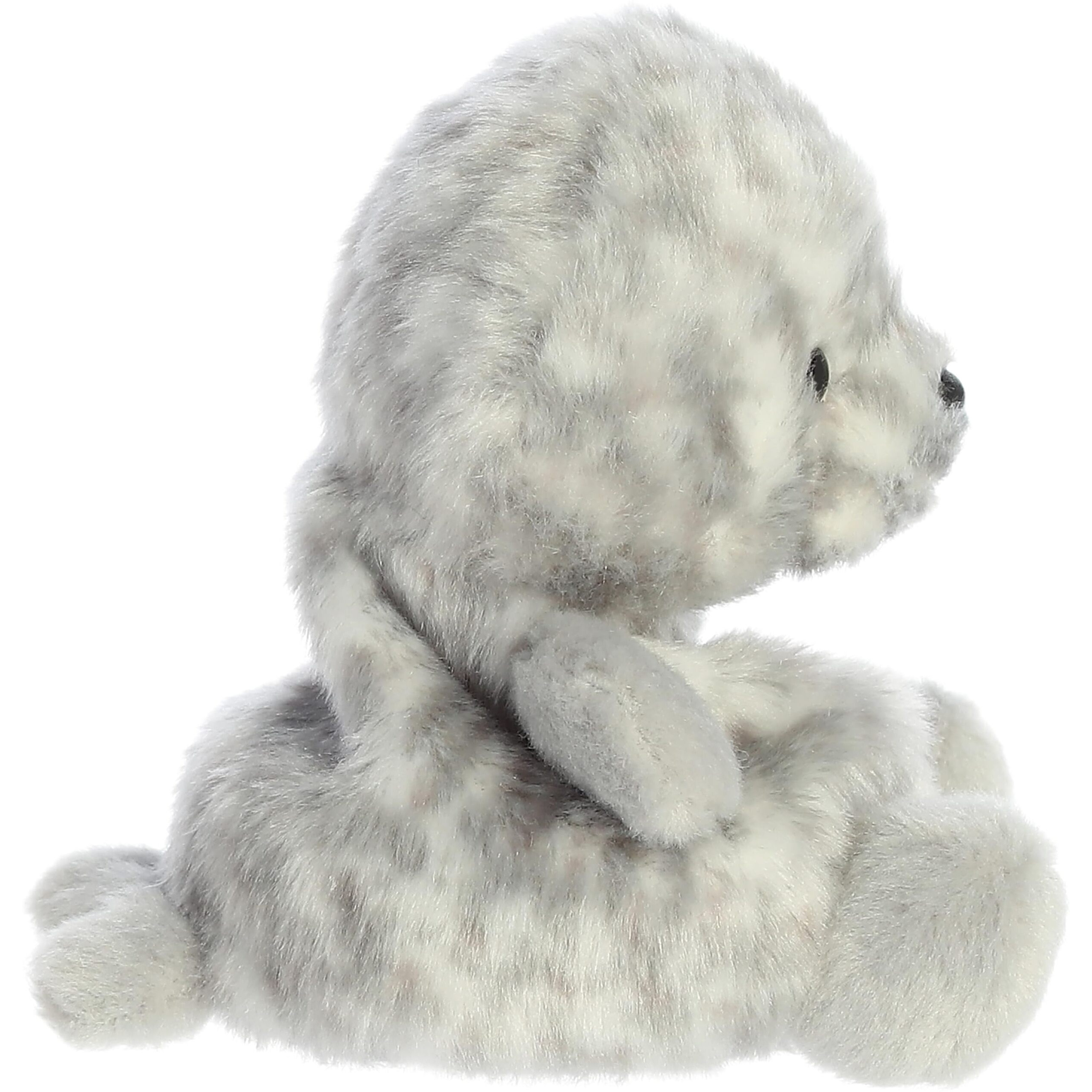 Aurora Adorable Palm Pals Marina Harbor Seal Stuffed Animal - Pocket-Sized Play - Collectable Fun - Grey 5 Inches