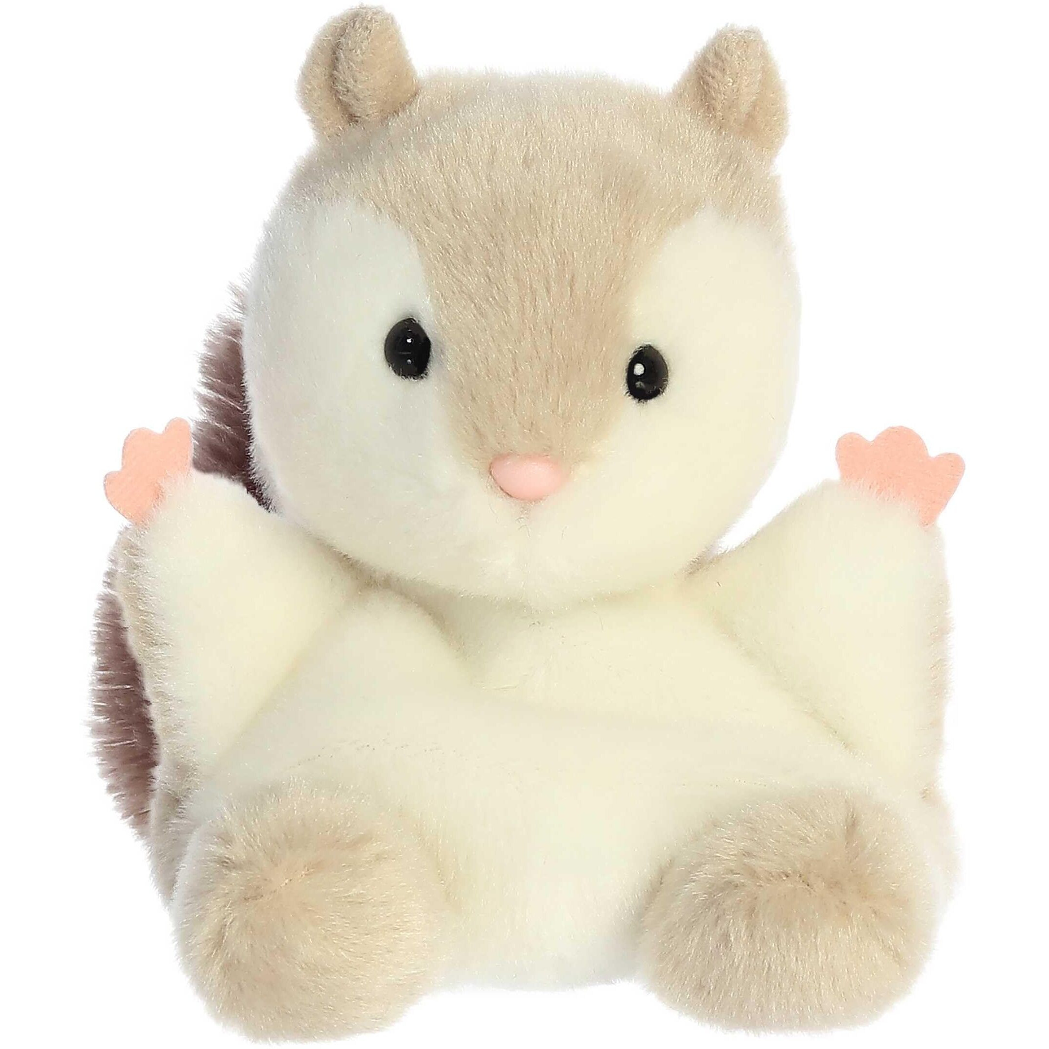 Aurora Adorable Palm Pals Flaps Flying Squirrel Stuffed Animal - Pocket-Sized Play - Collectable Fun - Brown 5 Inches