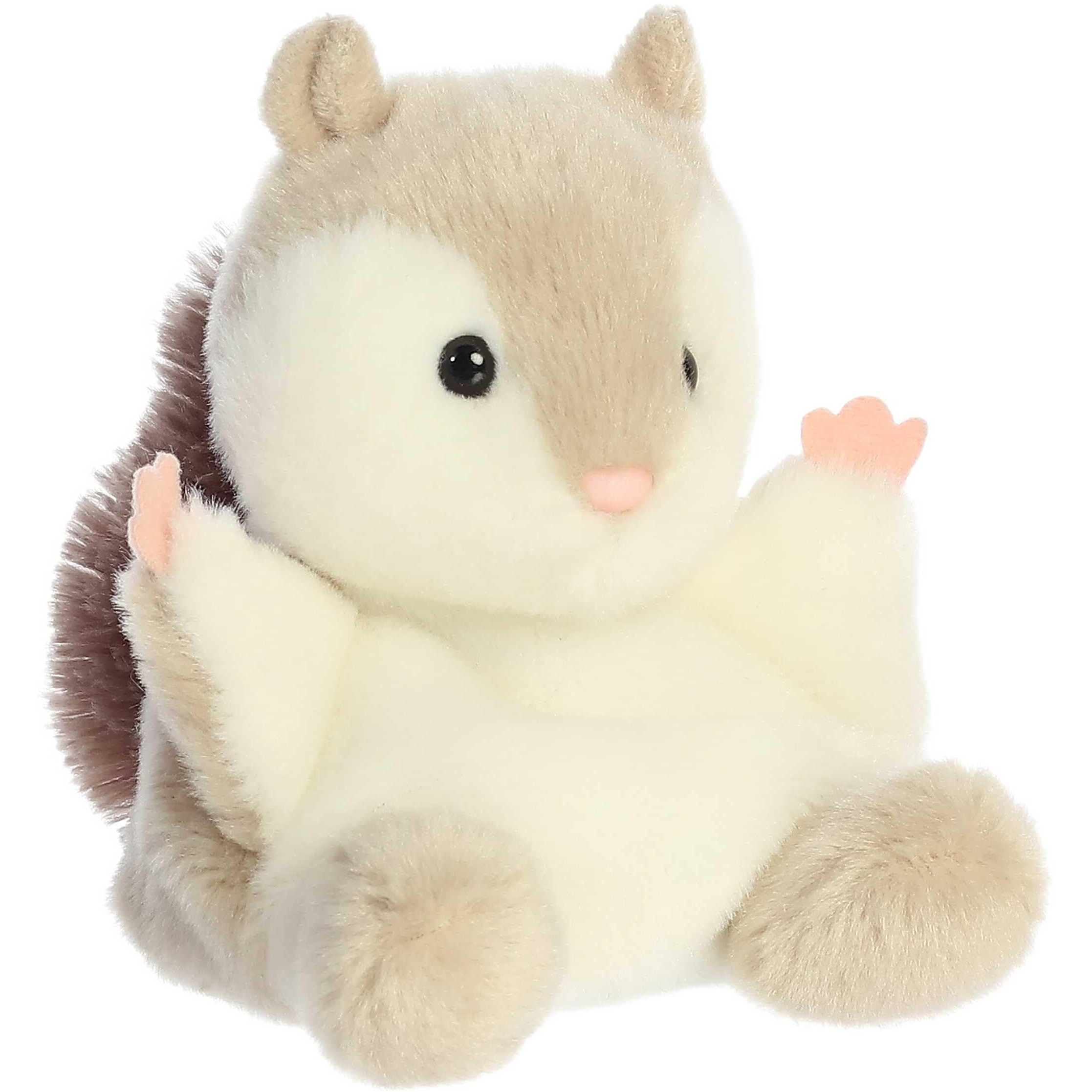 Aurora Adorable Palm Pals Flaps Flying Squirrel Stuffed Animal - Pocket-Sized Play - Collectable Fun - Brown 5 Inches