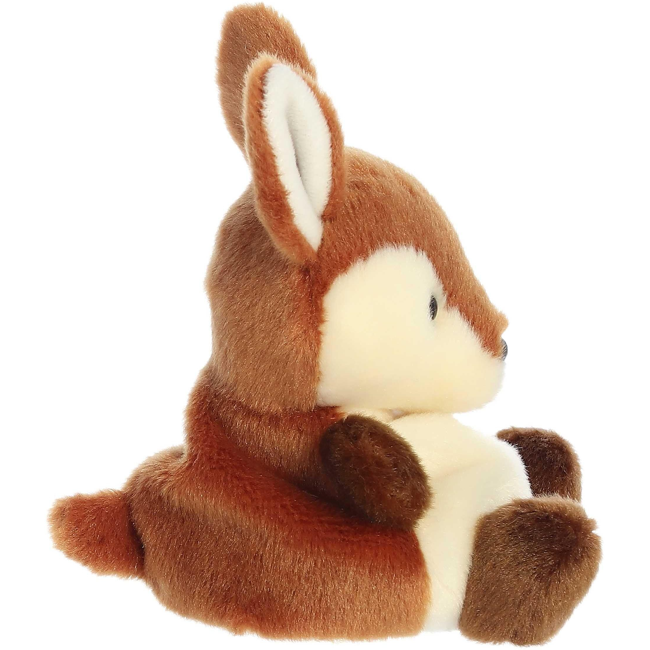 Aurora Adorable Palm Pals Dalia Fawn Stuffed Animal - Pocket-Sized Play - Collectable Fun - Brown 5 Inches