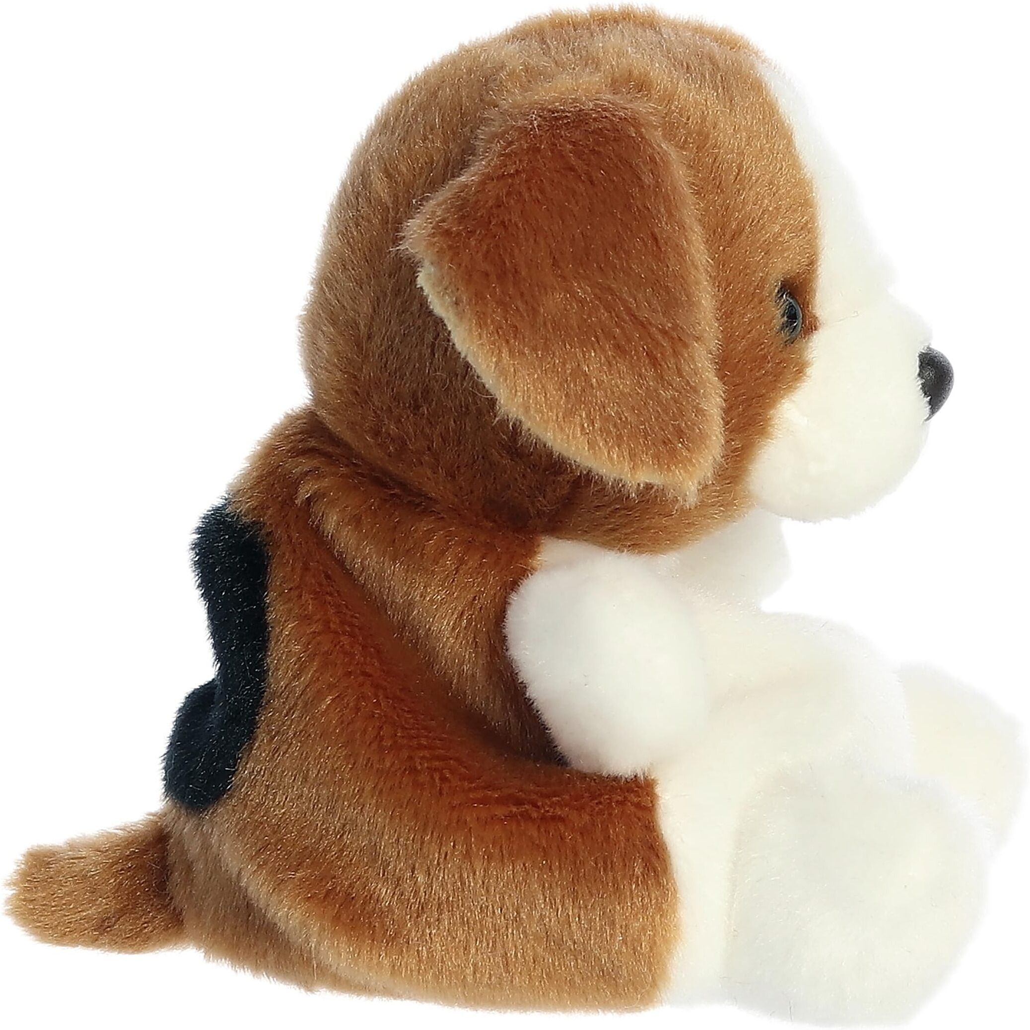 Aurora Adorable Palm Pals Buster Beagle Stuffed Animal - Pocket-Sized Play - Collectable Fun - Brown 5 Inches
