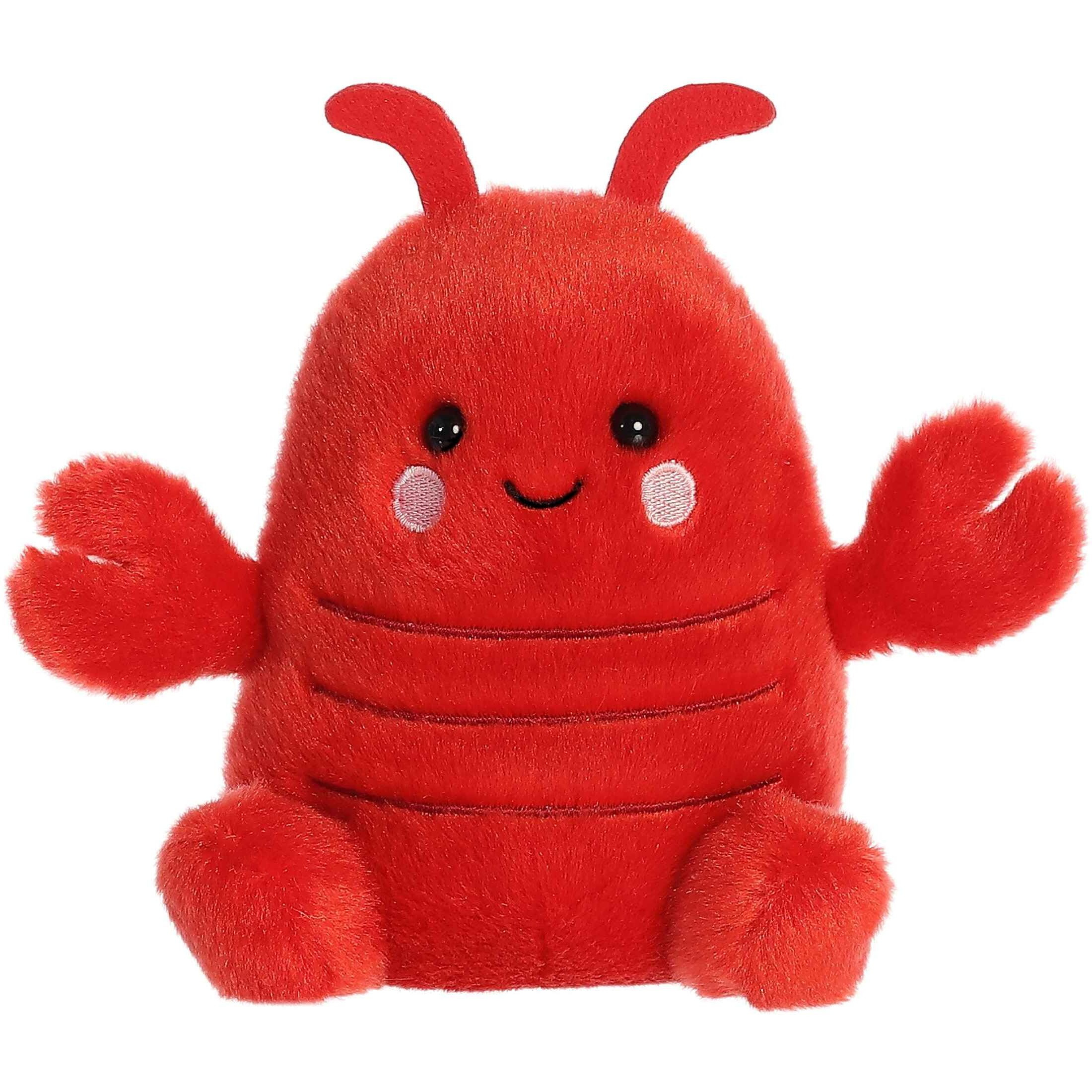 Aurora Adorable Palm Pals Clawford Lobster Stuffed Animal - Pocket-Sized Play - Collectable Fun - Red 5 Inches