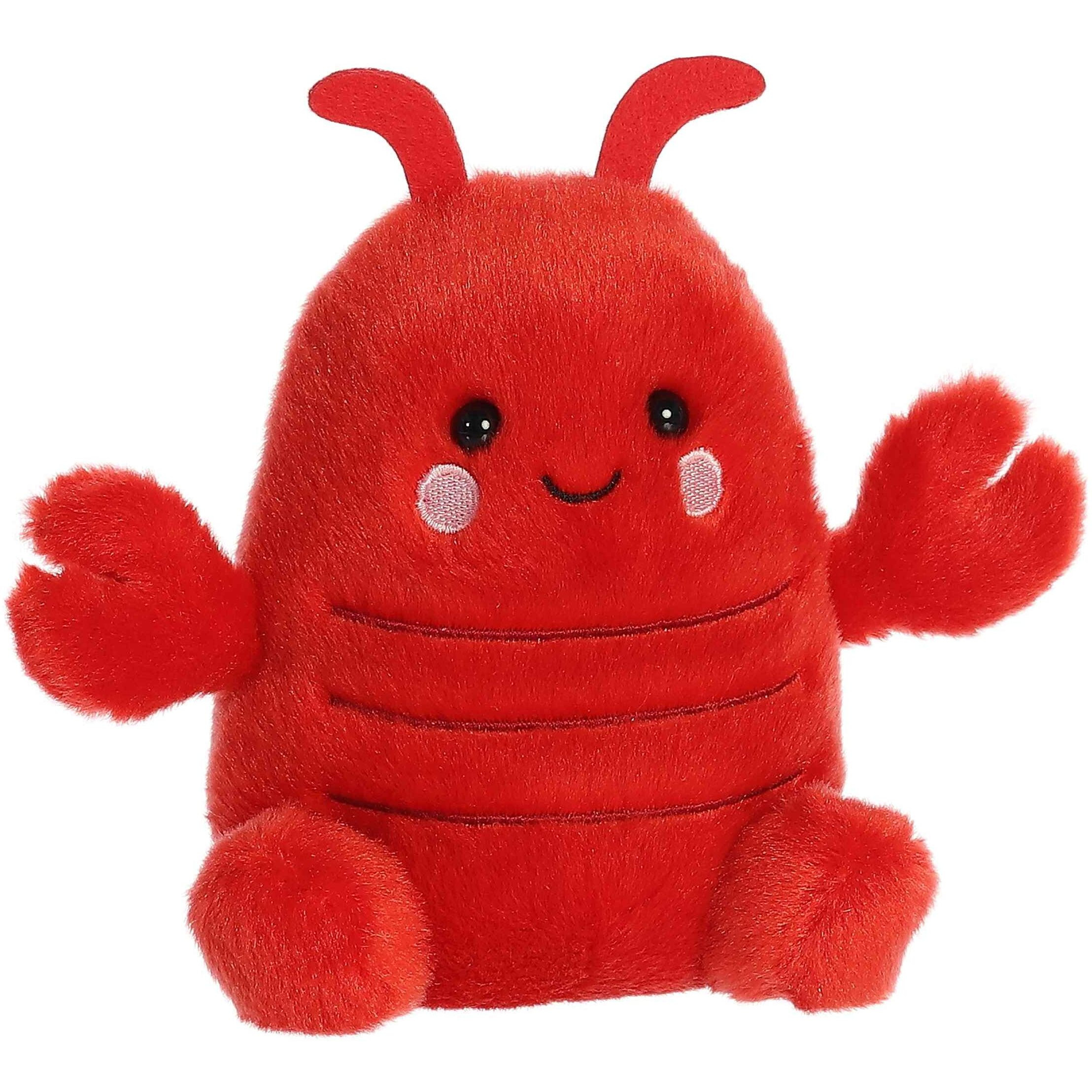 Aurora Adorable Palm Pals Clawford Lobster Stuffed Animal - Pocket-Sized Play - Collectable Fun - Red 5 Inches