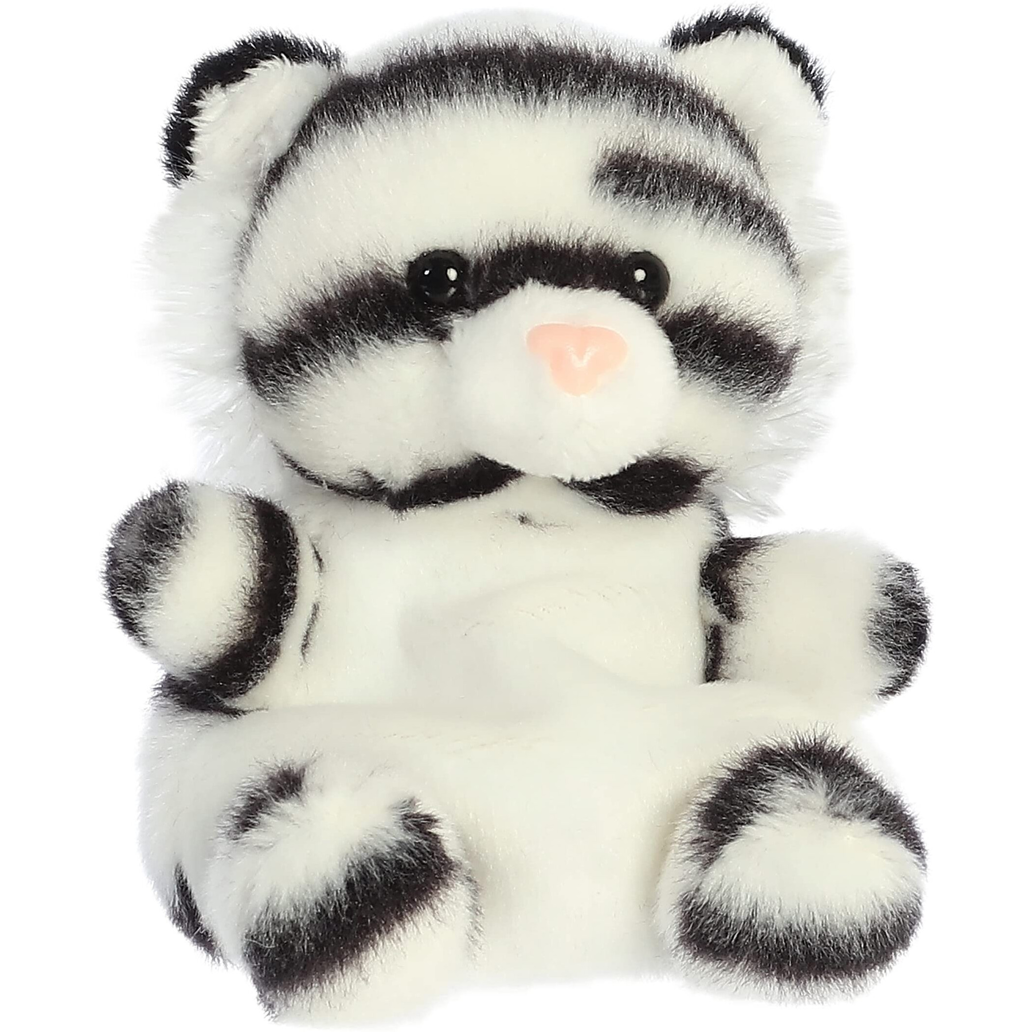 Aurora Adorable Palm Pals Kira White Tiger Stuffed Animal - Pocket-Sized Play - Collectable Fun - White 5 Inches