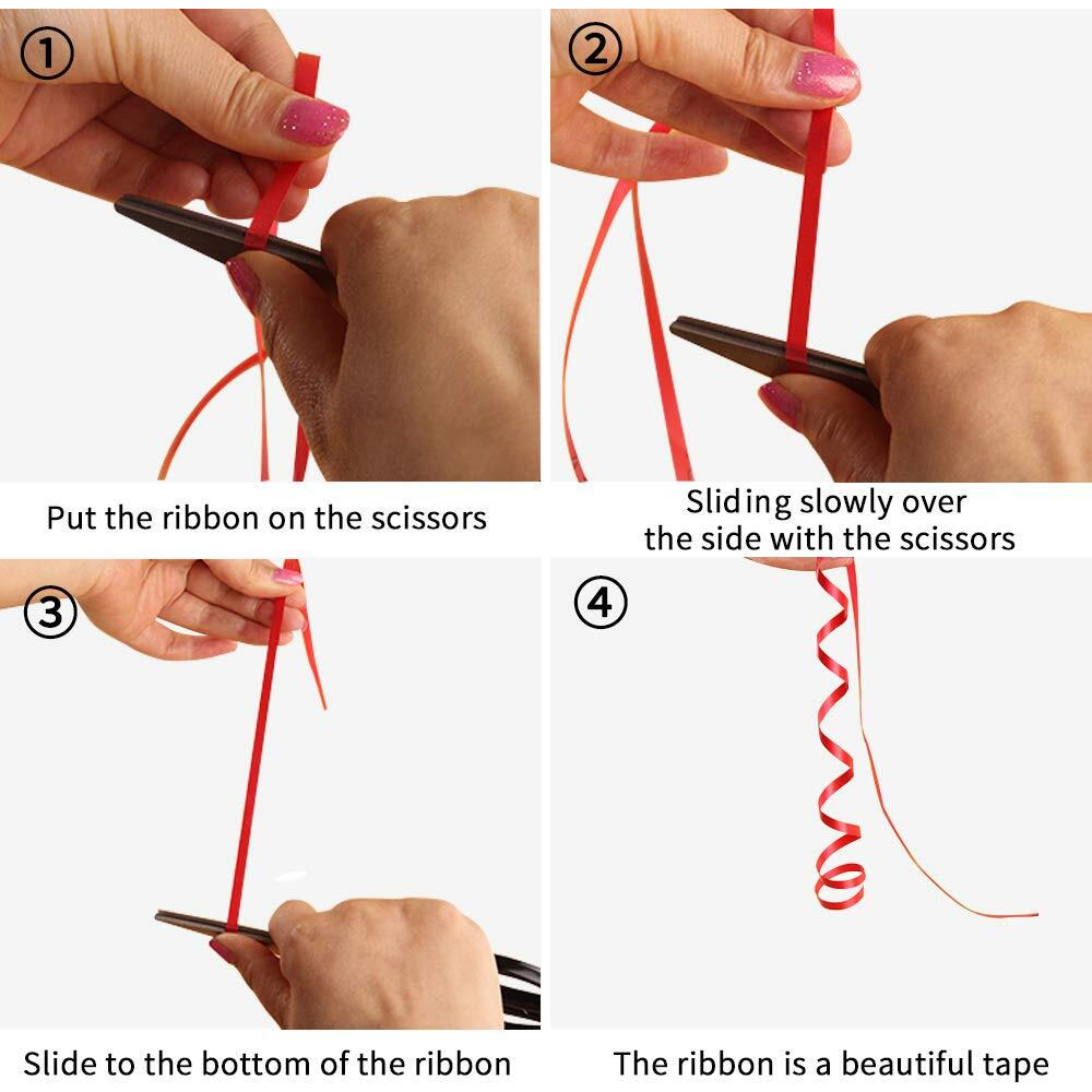 Toniful Rainbow Curling Ribbon-6 Assorted Colors Balloon Curling Ribbons Set-600 Yards Balloon String For Diy Decor Gift Wrapping Ribbons And Bows For Christmas New Year Birthday Gifts Supplies