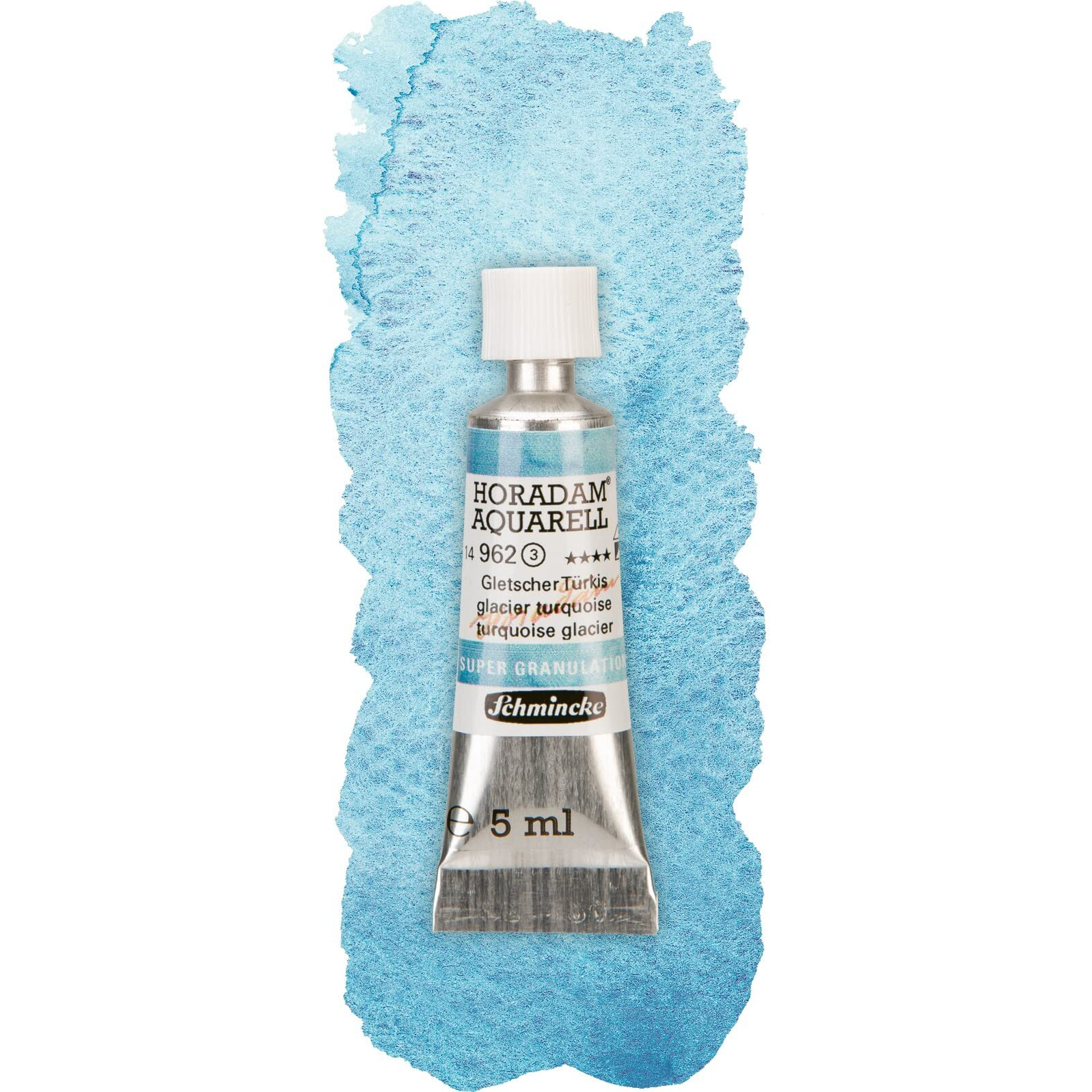 Schmincke Horadam Aquarell  Super Granulation Trio Glacier  5 Ml Tubes  74 616 097  Cardboard Set  Very Strong Granulating Colors  Finest  Super Granulating Watercolors