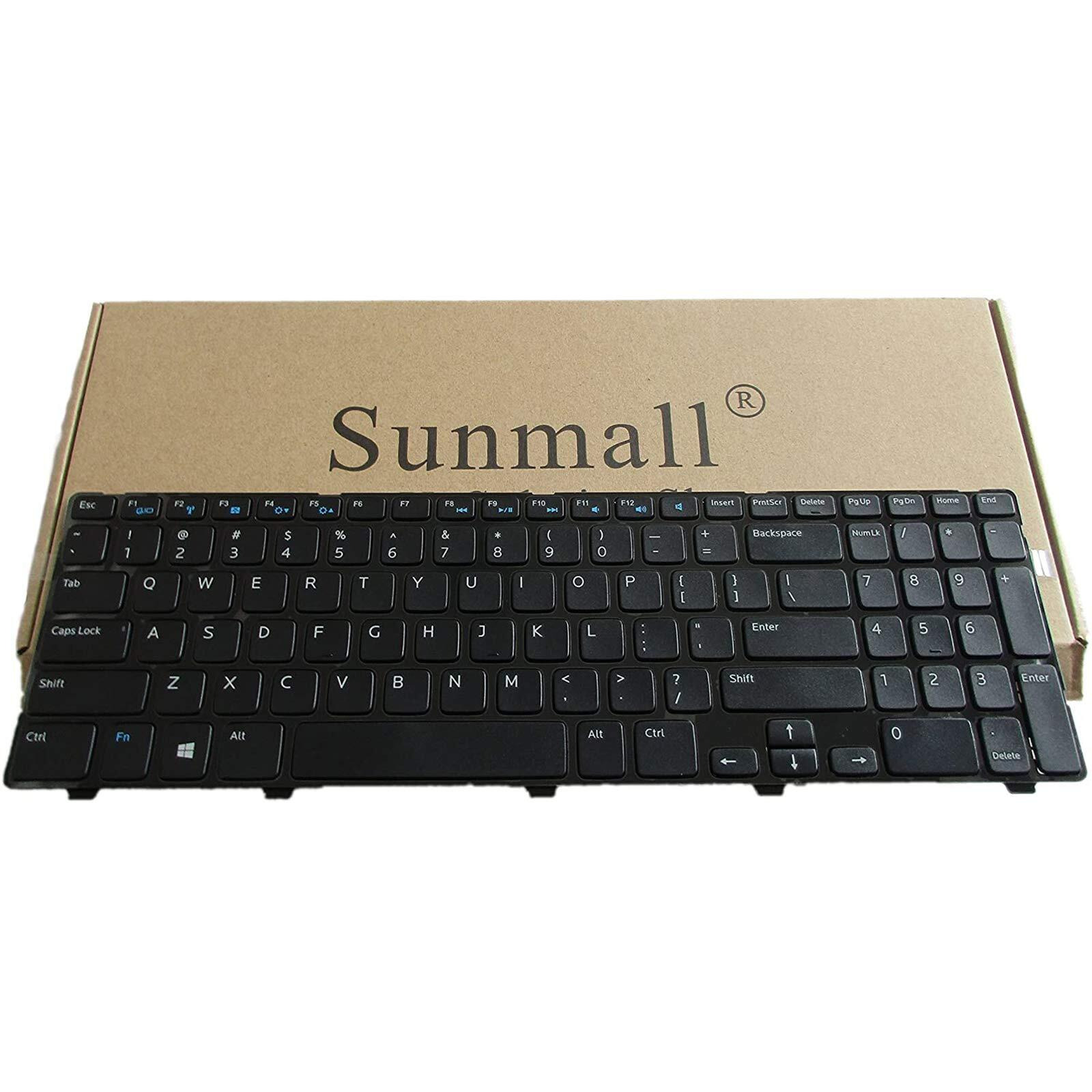 Sunmall Laptop Keyboard Replacement Without Backlit Compatible With Inspiron 15 3521 3537 15V-1316 15R 3521 3537 5521 5528 5537 5535 M531R  Atitude 3540  Vostro 2521 Us Layout P/N Nsk-La0Sc Nsk-Dy0Sw