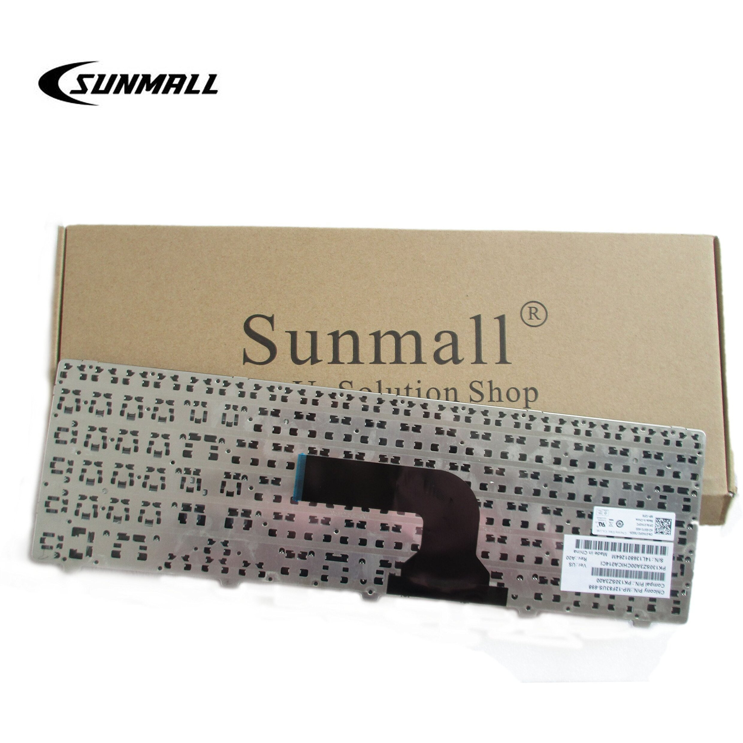 Sunmall Laptop Keyboard Replacement Without Backlit Compatible With Inspiron 15 3521 3537 15V-1316 15R 3521 3537 5521 5528 5537 5535 M531R  Atitude 3540  Vostro 2521 Us Layout P/N Nsk-La0Sc Nsk-Dy0Sw