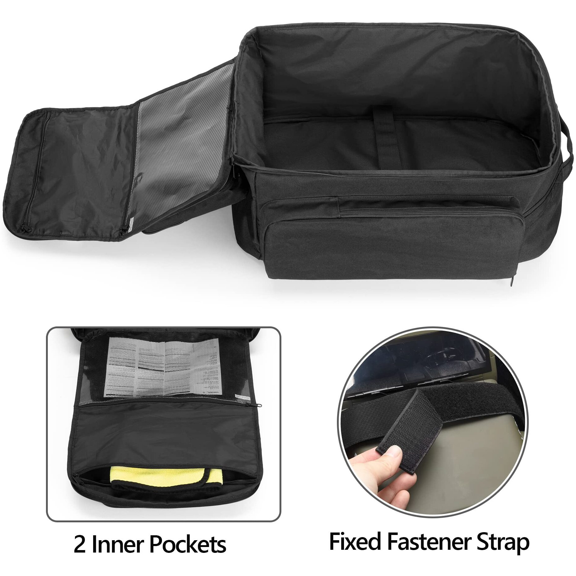 Goburos Rc Backpack For 1/10 Car  Rc Storage Bag With Multi Pockets For Tools And Other Accessories  Easy Carrying With Adjustable Shoulder Strap (Patent Design)