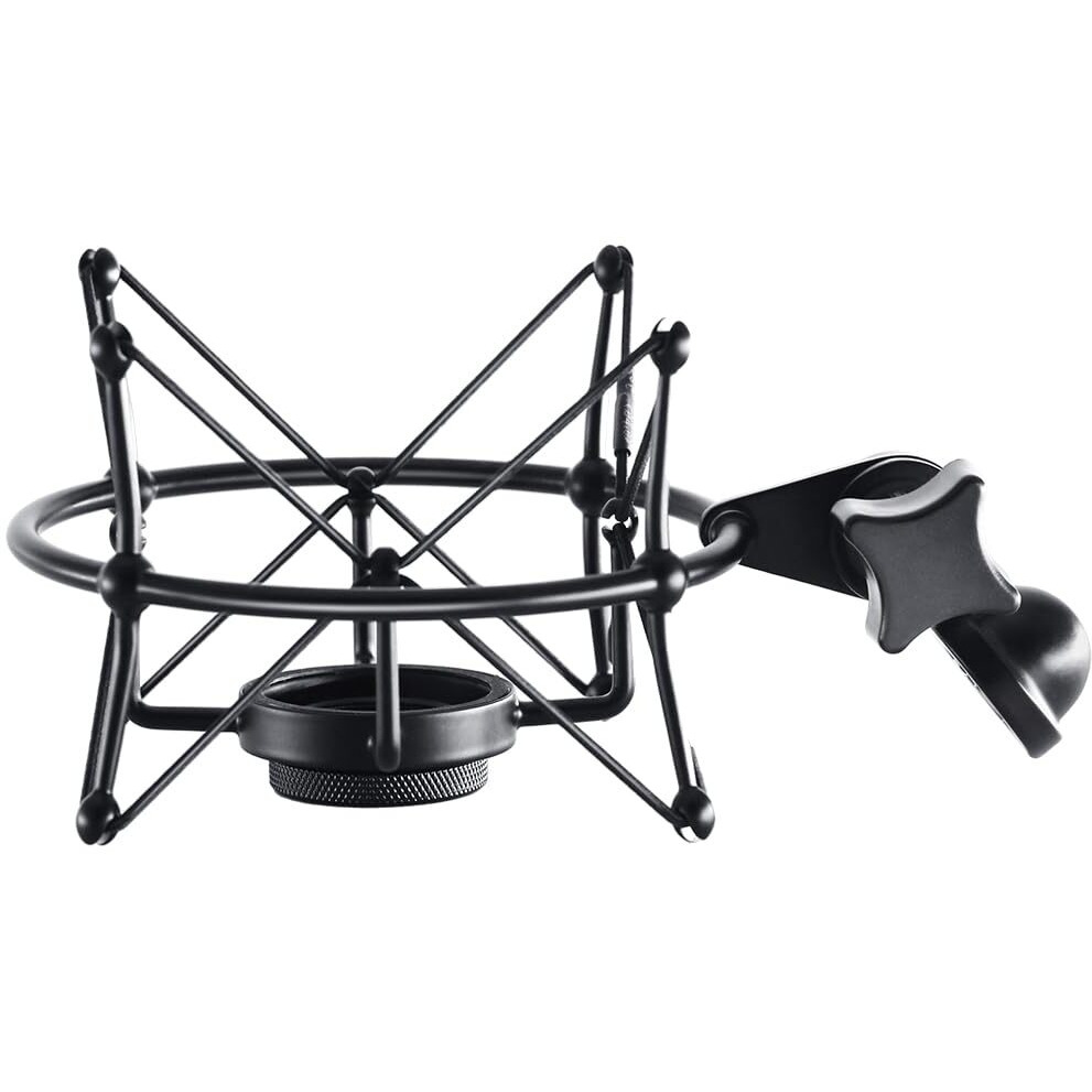 Tlm 103 Shock Mount - Microphone Mount Compatible For Neumann Tlm 103 M147 Condenser Mic By Suuntoks Black