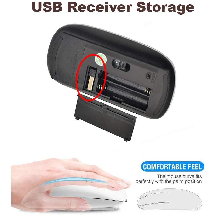 Kawamouse 2.4G Ergonomic Portable Usb Wireless Mouse For Pc  Laptop  Computer  Notebook With Nano Receiver (Floral Yellow Sunflowers)