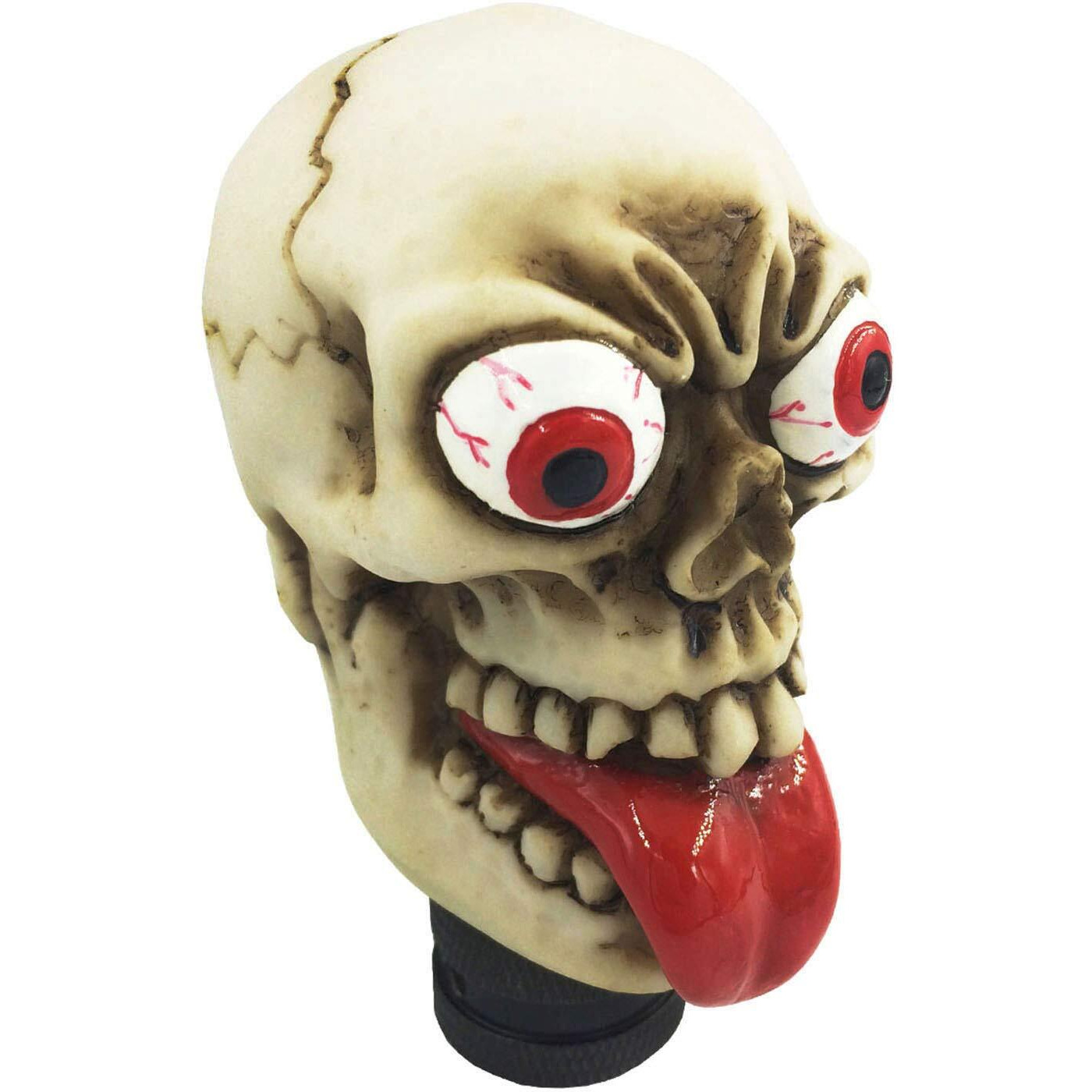 Abfer Skull Shifter Knob Unique Gear Shift Knobs Car Shifting Lever Handle Head Replacement For Most Vehicle Cars Truck Suv