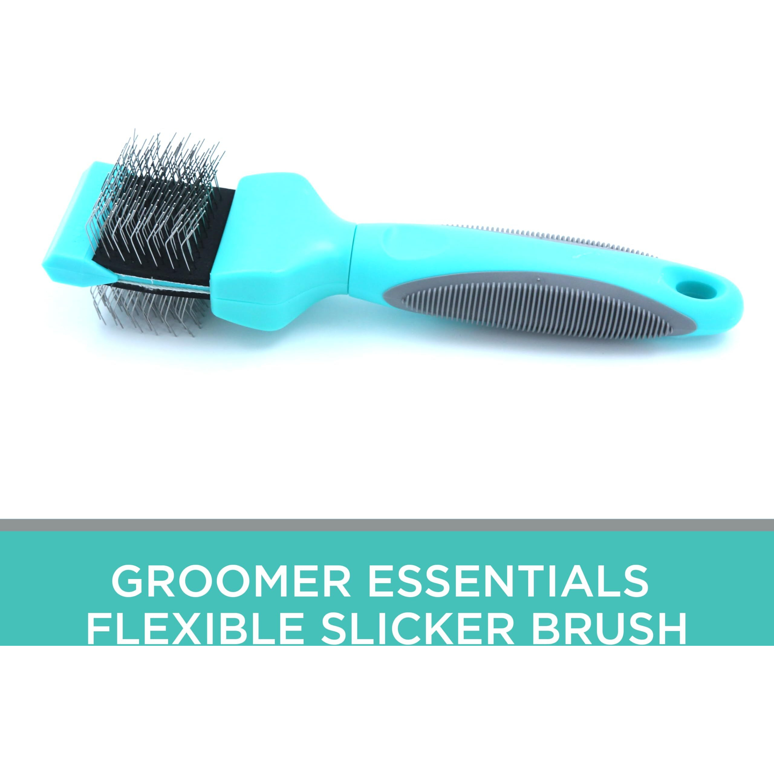 Groomer Essentials Flexible Slicker Brush - Single/Soft