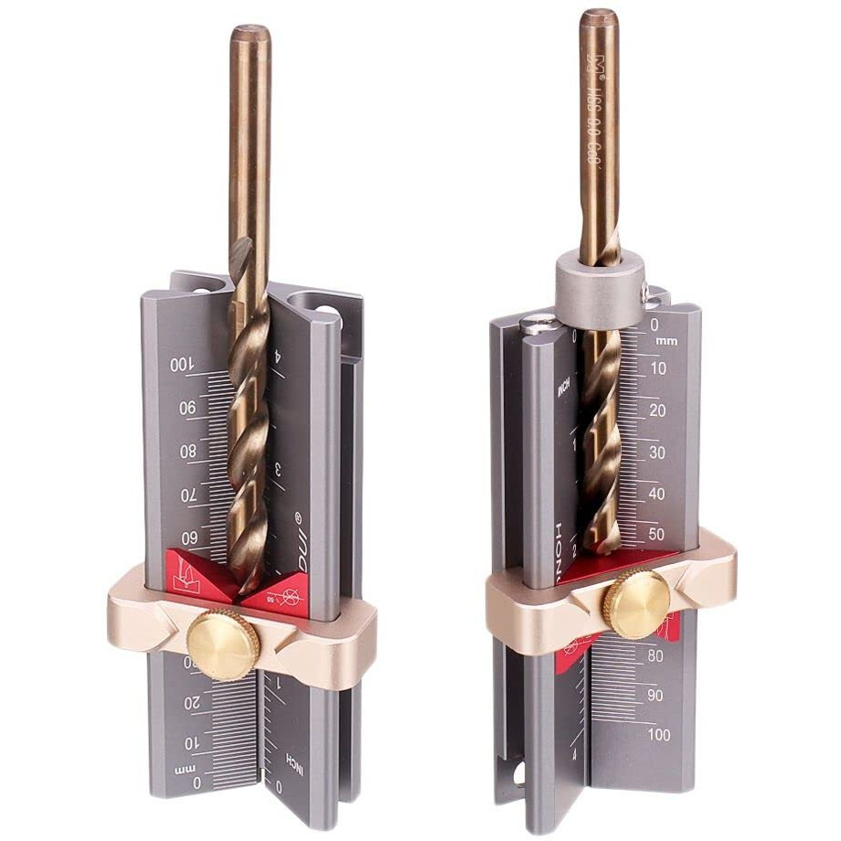 Hongdui Multifunction 3 In 1 Measuring Gauge Drill Depth Gauge Drill Stop Measure And Drill Point Angle Gauge Grinding Gage