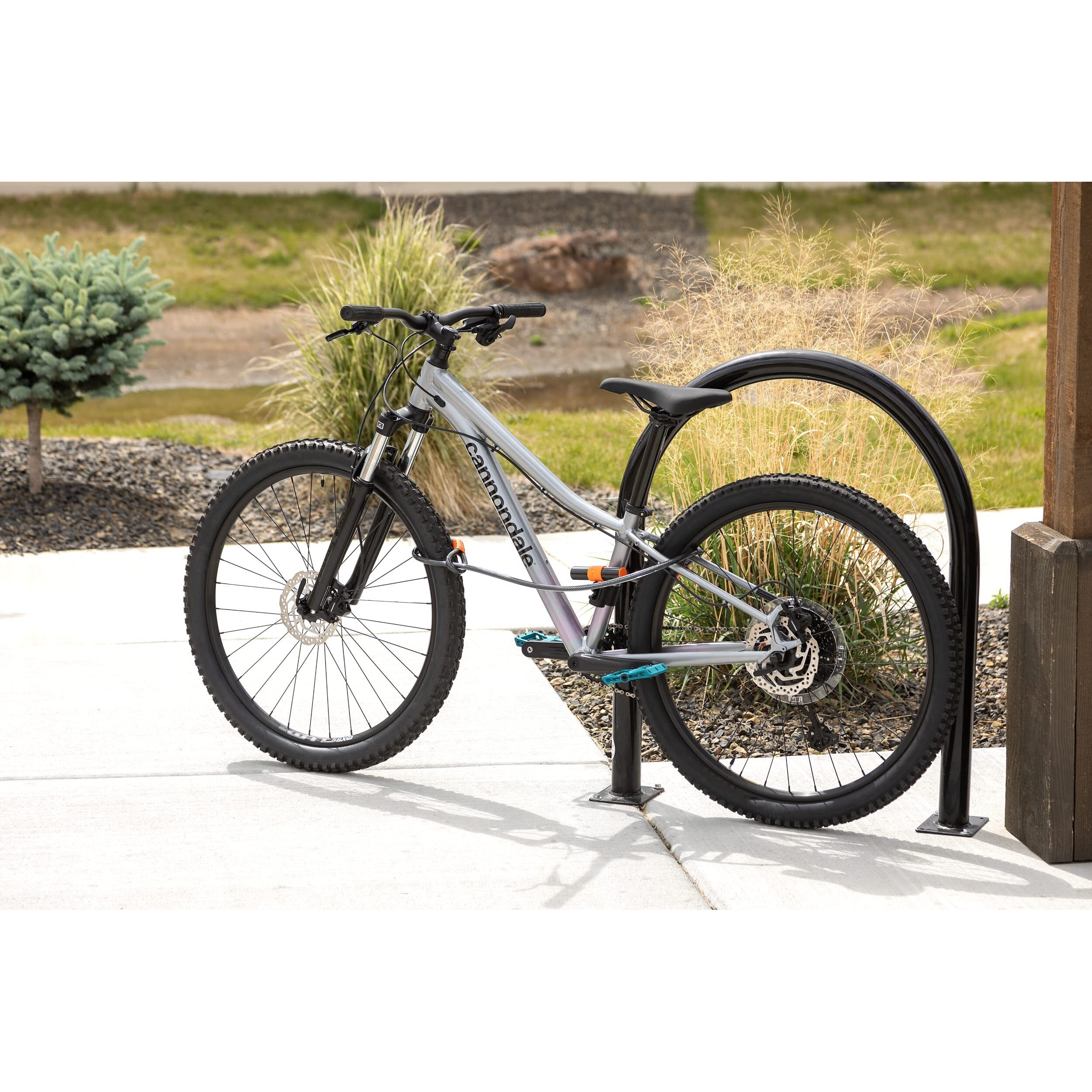 Outdoorzio Bike Lock With Cable - U Bike Lock Heavy Duty Anti Theft - Weather-Resistant  Pick-Resistant - 3 Keys Bicycle Lock With U Lock Mount - Scooter Lock  Ebike Lock - Fits Most Bikes