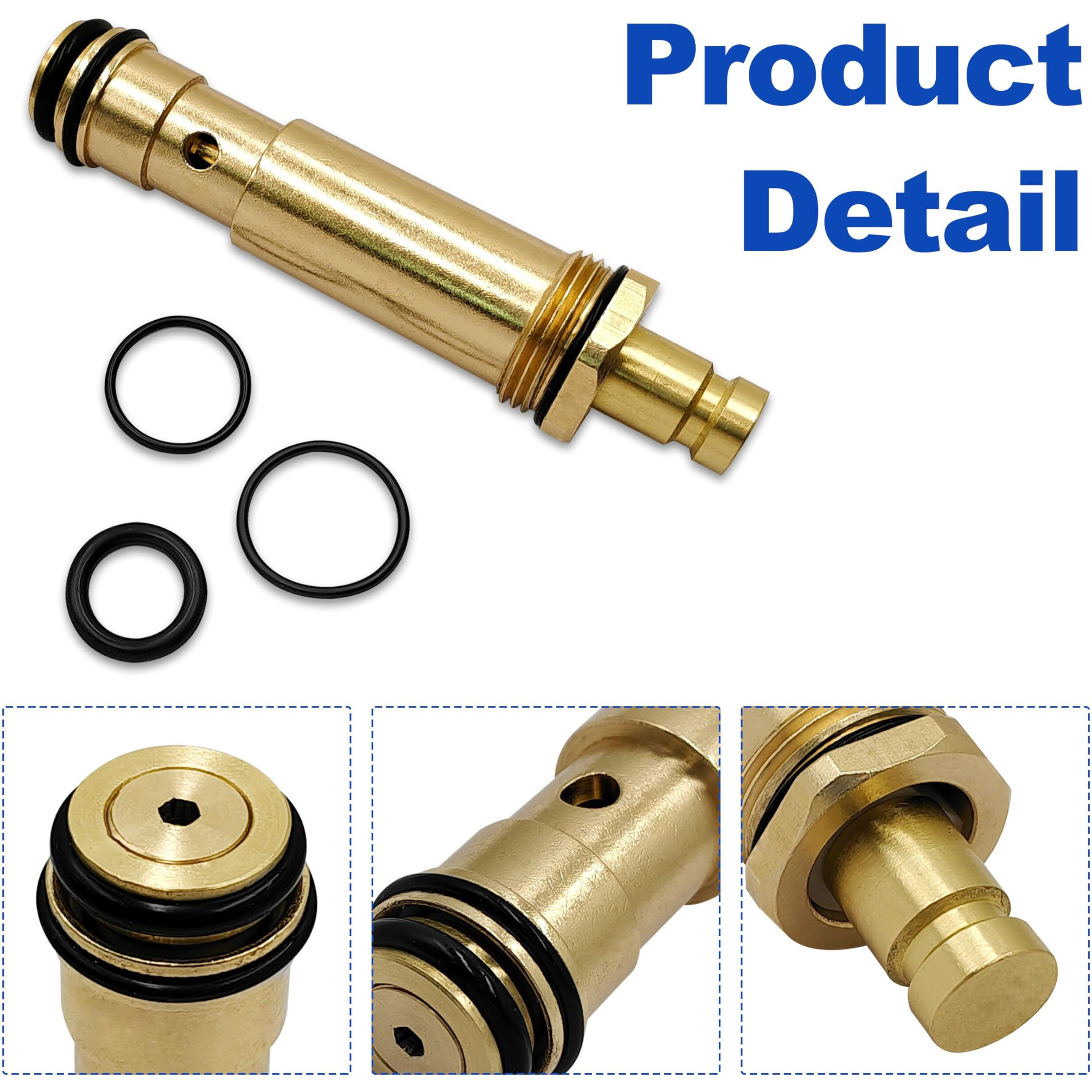 Shineus 74392 Diverter Cartridge Assembly Replacement For Kohler Compatible With Most Two-Way Diverters Yellow