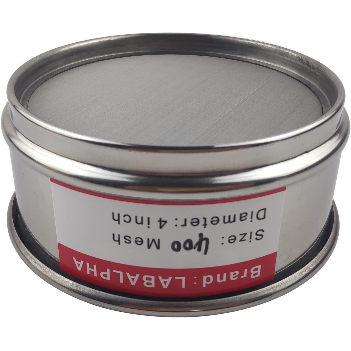 Labalpha 400 Mesh Lab Sieves  Test Sieve 400 Mesh  4'' Diameter  304 Stainless Steel Wire Cloth (0.0385Mm)