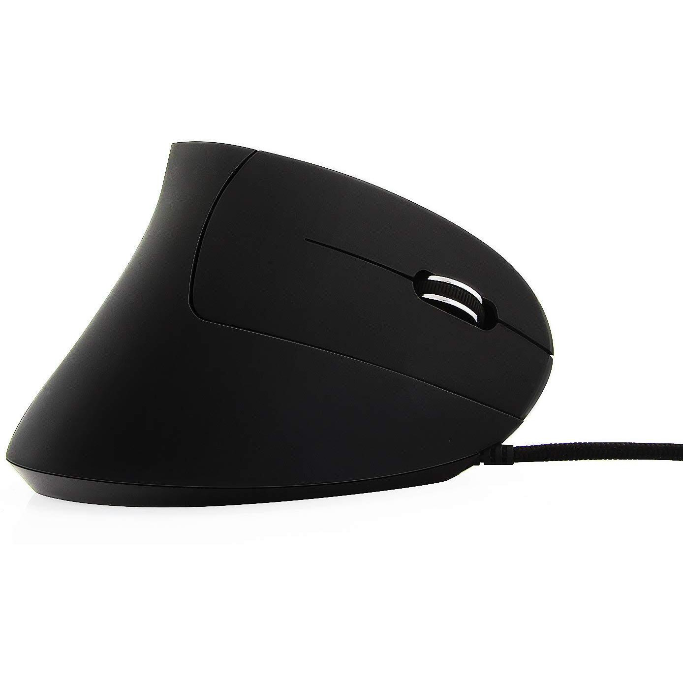 Ai5G Wired Vertical Mouse Adjustable Dpi Laptop Desktop Computer Mouse Optical Mice (For Right Hand)