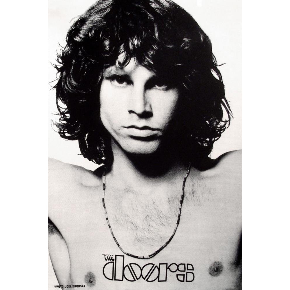 Lpgi Jim Morrison Open Arms Wall Poster Aesthetic  Fabric Poster Art Wall Hanging Home Decoration For Room