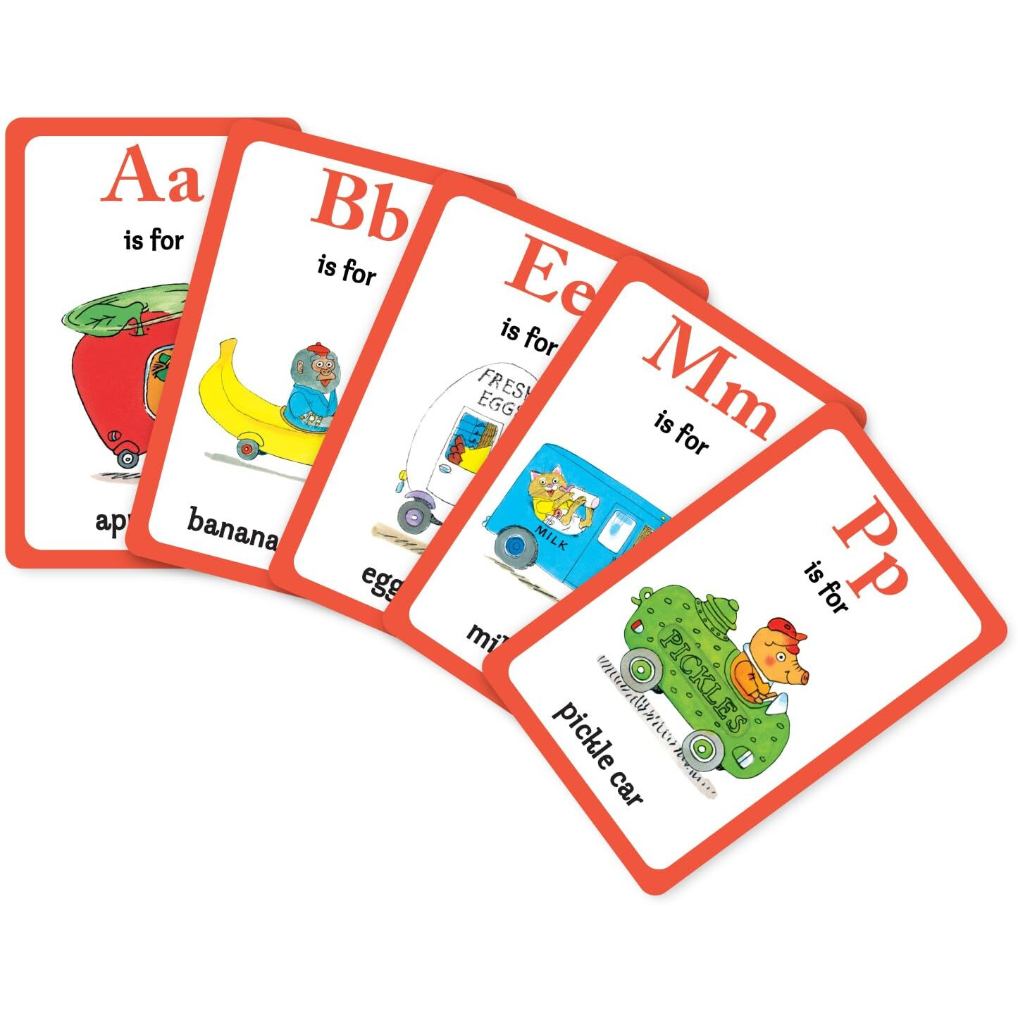 Briarpatch  Richard Scarry's Busy World Things That Go Card Game  Based On Early Reader Books For Preschool  Kindergarten And 1St Grade