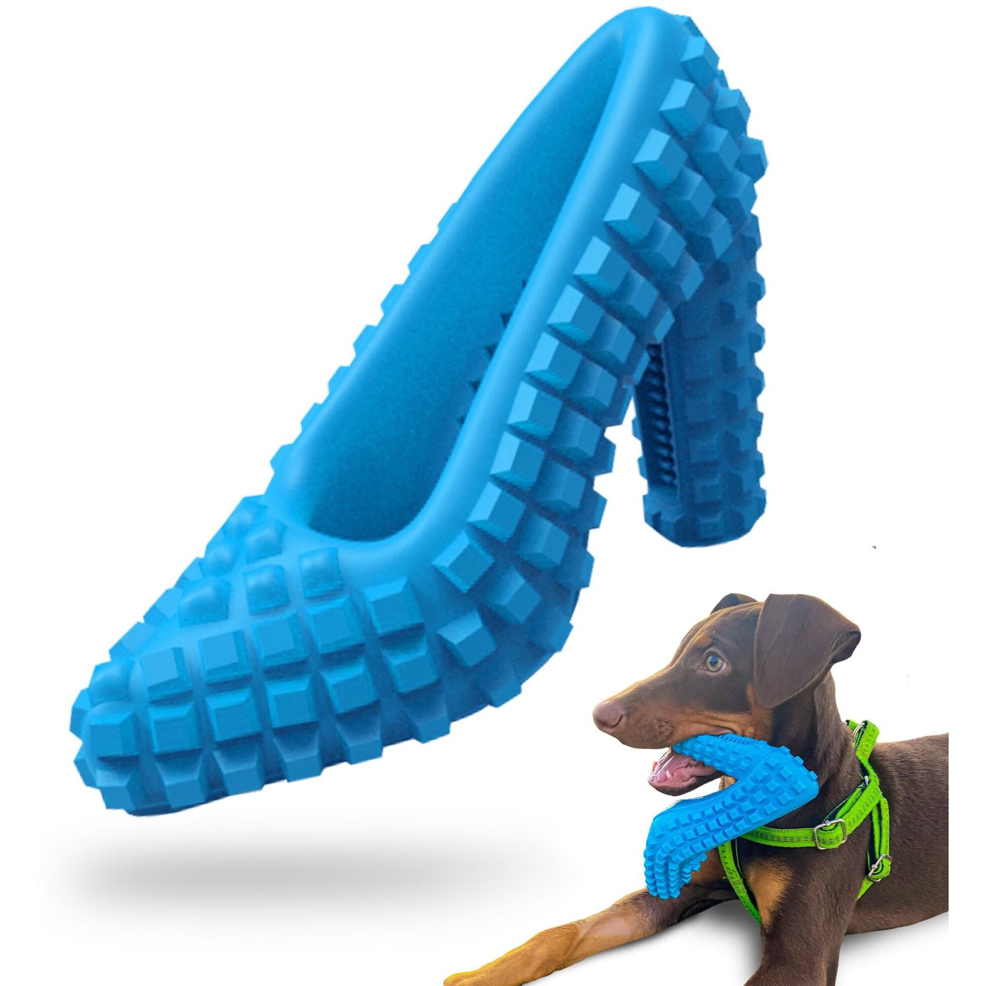 Dog Chew Toys For Aggressive Chewers - Treat Dispensing Chew Shoe Interactive Small Medium Dog Puzzle Toys  Dog Chew Enrichment Toys For Boredom And Brain Stimulating Game Keeps Them Engaged