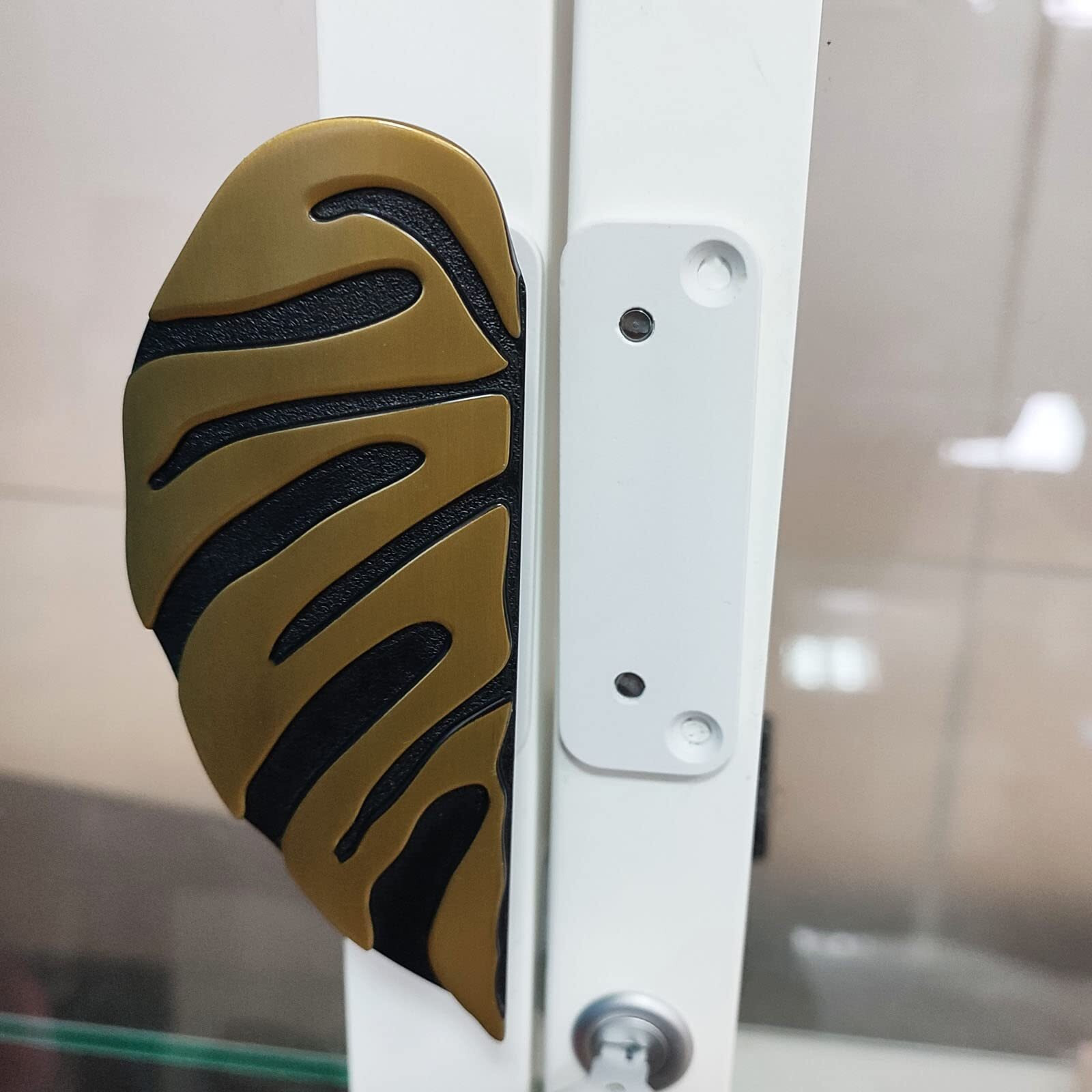 Piaolgyi 2 Pcs White Cabinet Handle Adapter For Milsbo Greenhouse Cabinet Cabinet Handles Accessory Compatible With Ikea Milsbo Cabinet Adapter Sets Only