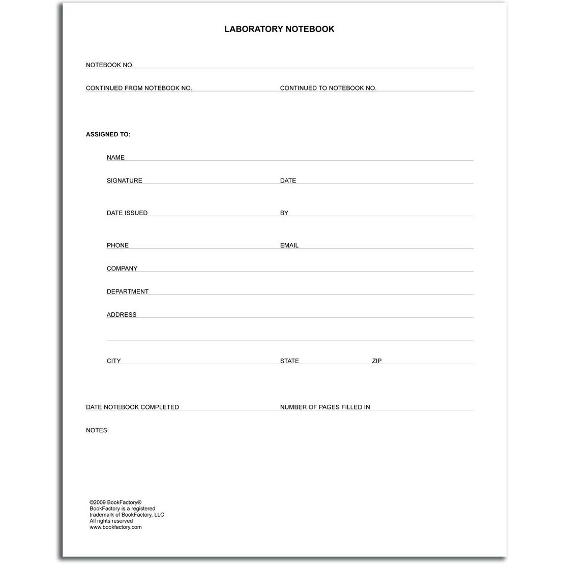 Bookfactory Lab Notebook Laboratory Notebook - Professional Grade - 168 Pages  8"" X 10"" (Ruled Format) Cover Is Black And Burgundy Imitation Leather  Section Sewn Hardbound (Lru-168-Srs-A-Lkmst1)