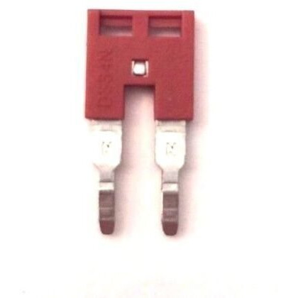 Dinkle Dss4N-02P Din Rail Terminal Block Press-Fit Jumper Dk4N Two Pole  Pack Of 50