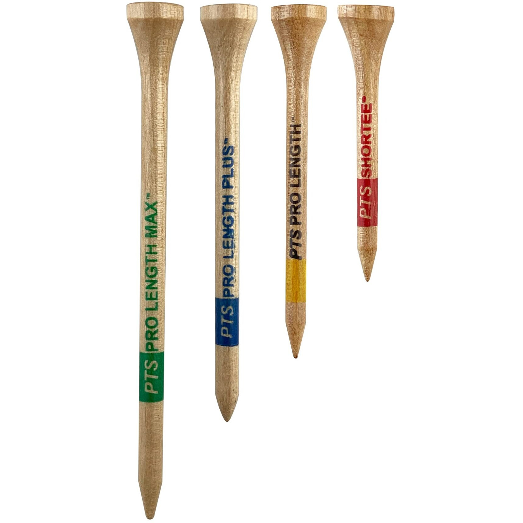 Pride Professional Tee System Prolength Plus Tee  3-1/4-Inch  75 Count Bag (Blue On Natural)