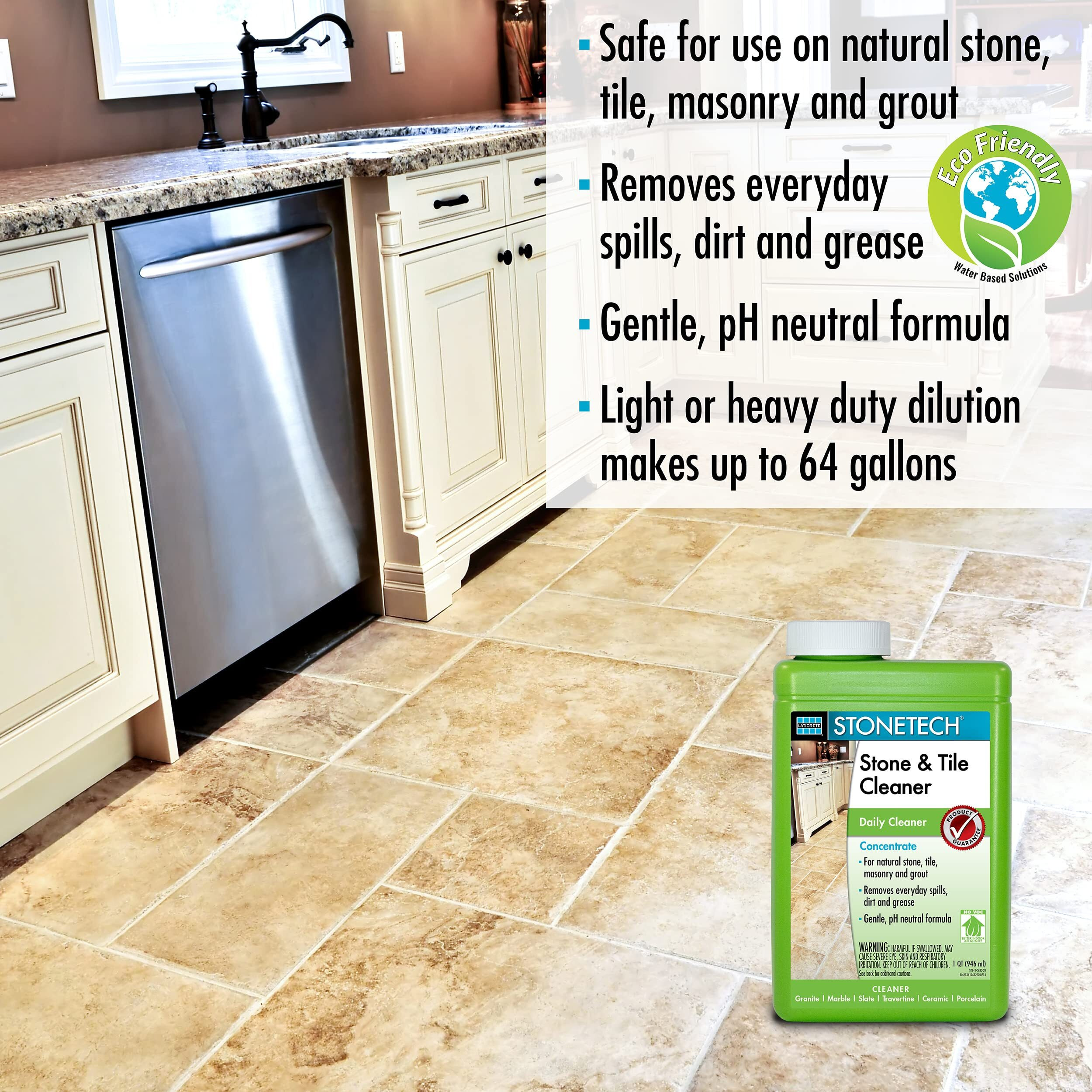 Stonetech Stone & Tile Cleaner  1 Quart/32Oz (946Ml) Bottle