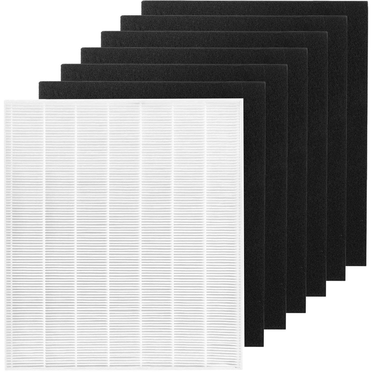 Replacement Filter For Coway Ap1512Hh Ap-1512Hh-Fp  3304899 Filter With 6 Pack Carbon Pre-Filters