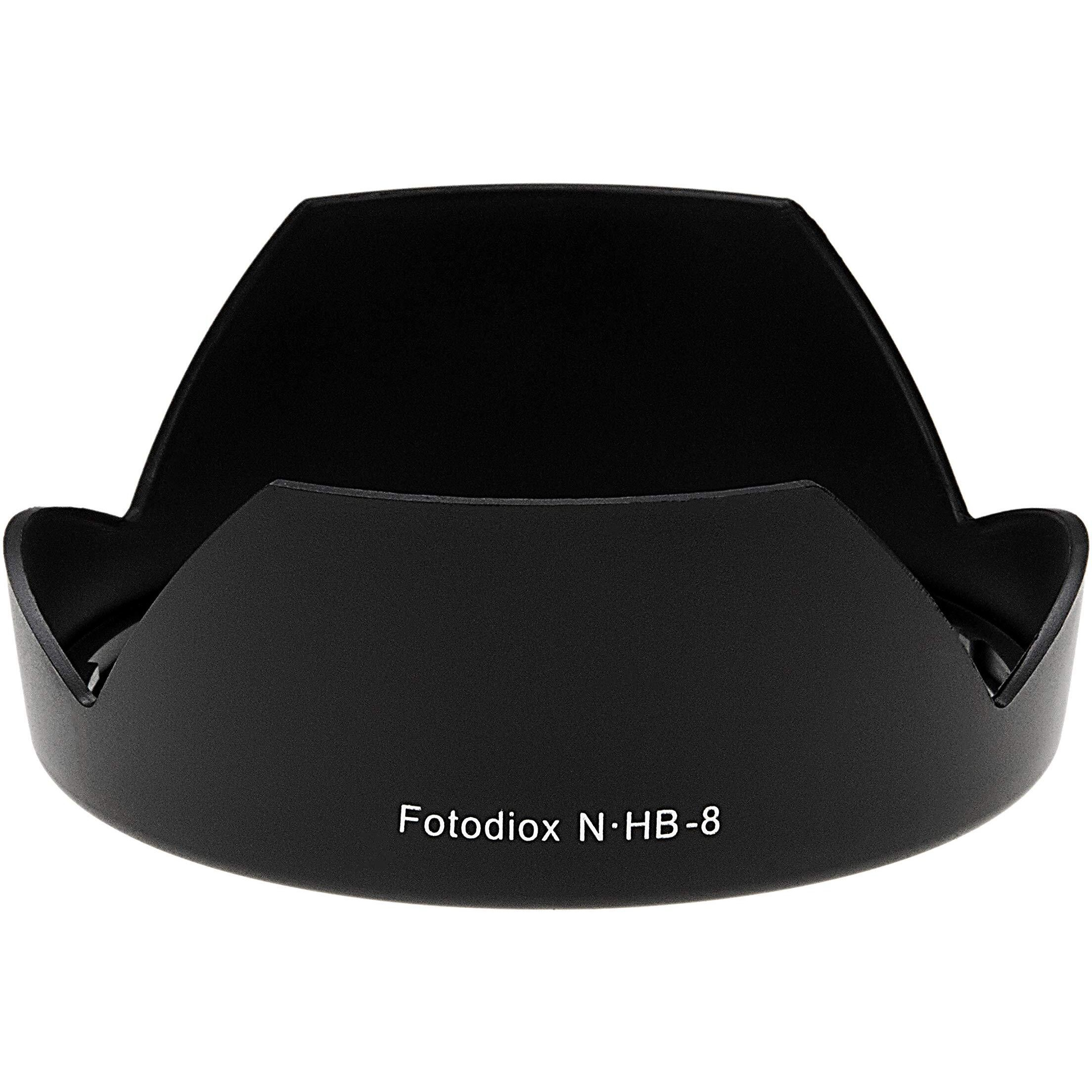 Fotodiox Lens Hood Replacement For Hb-8 Compatible With Af 18Mm F/2.8D And Af 20-35Mm F/2.8D Lens