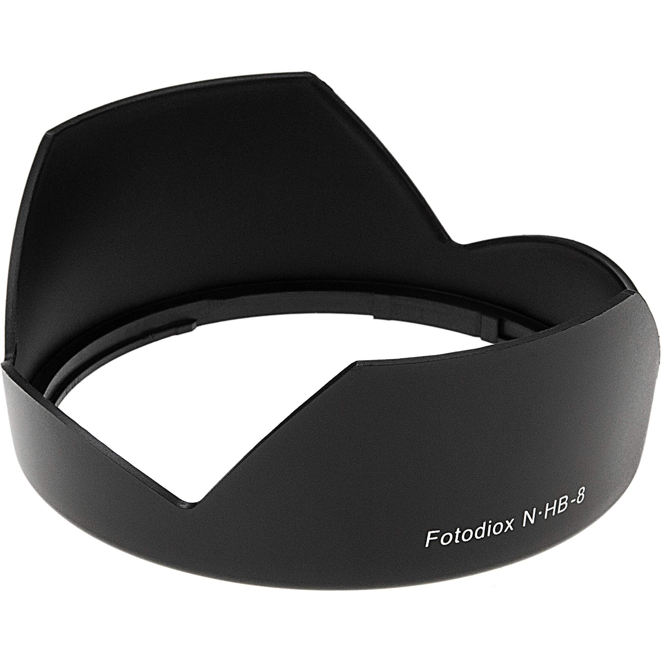 Fotodiox Lens Hood Replacement For Hb-8 Compatible With Af 18Mm F/2.8D And Af 20-35Mm F/2.8D Lens