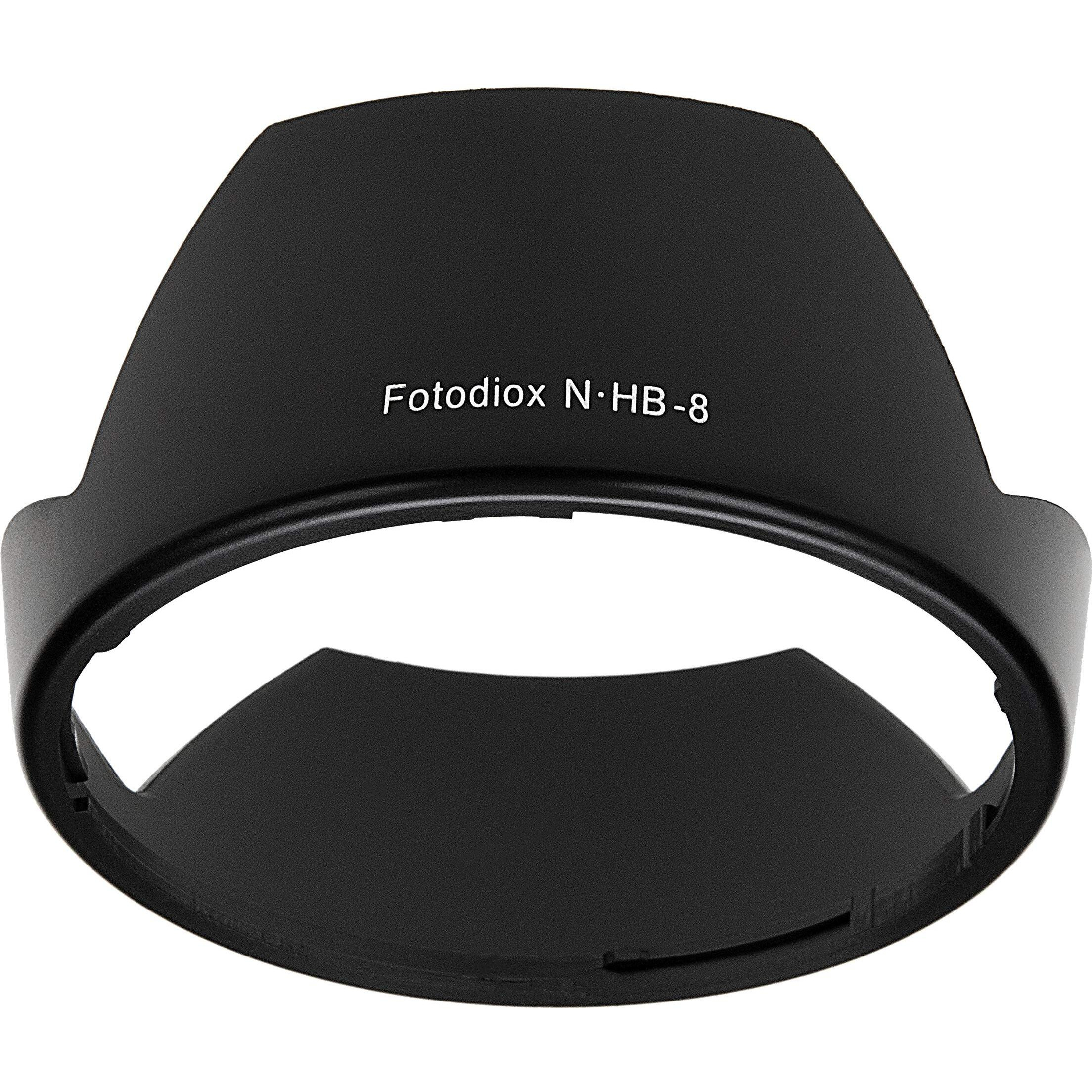 Fotodiox Lens Hood Replacement For Hb-8 Compatible With Af 18Mm F/2.8D And Af 20-35Mm F/2.8D Lens
