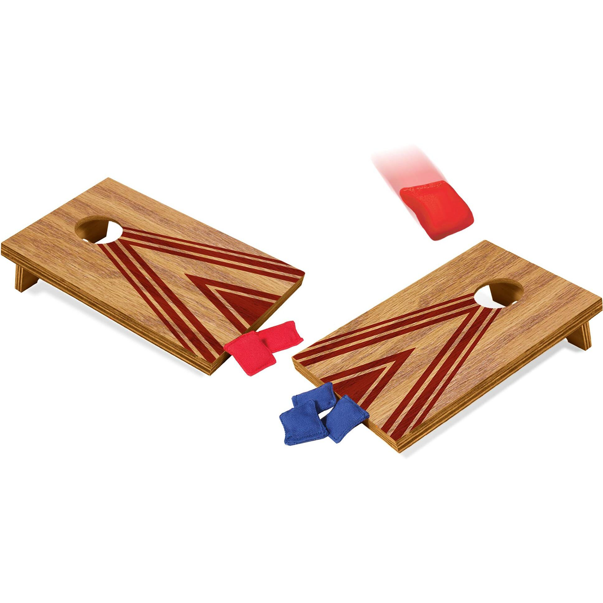 Schylling Table Top Corn Hole Game  Brown  (Model Tch)