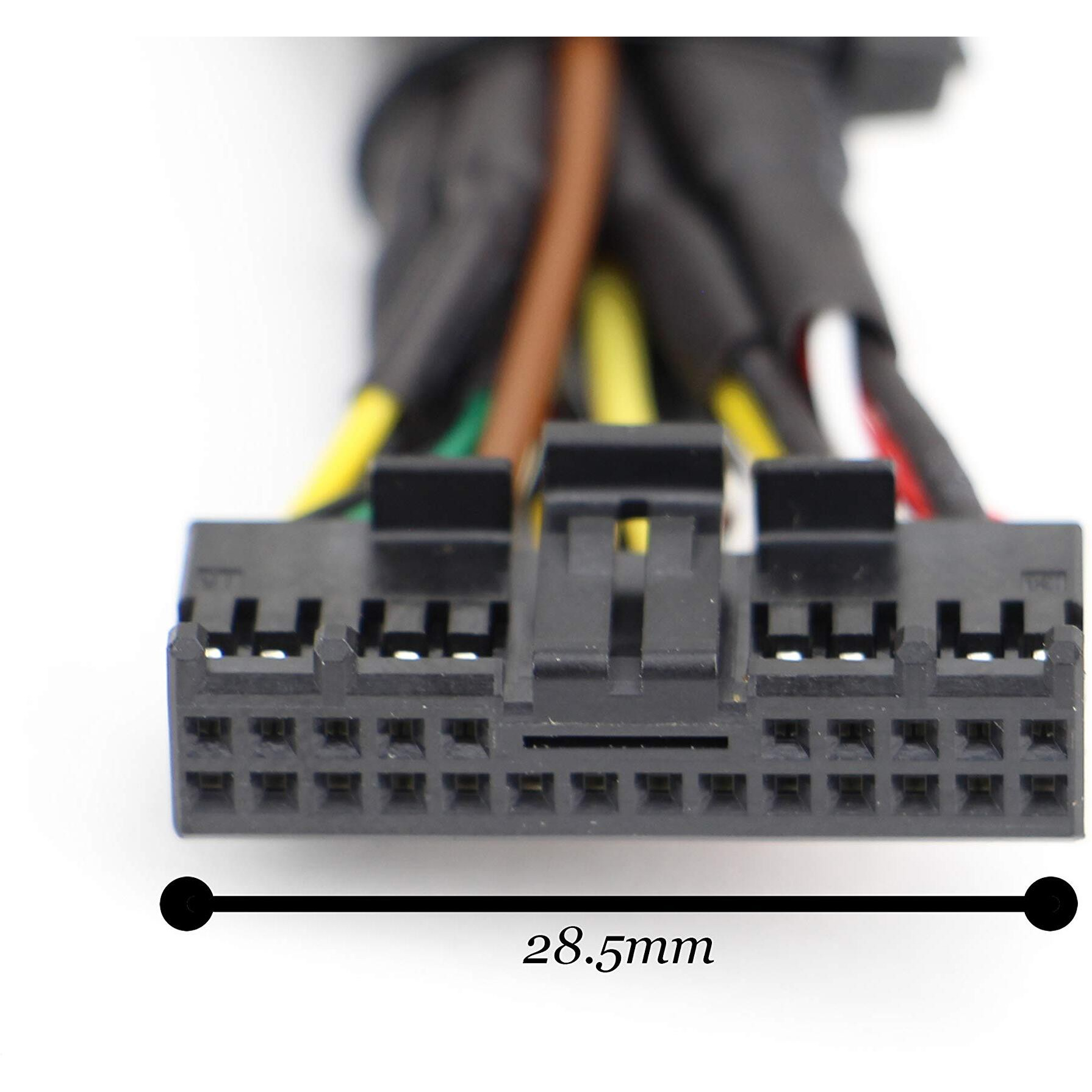 Xtenzi Rca Cord Assembly Harness Car Audio Video Compatible With Pioneer Avic Avh Cdp1803 - Xt91909