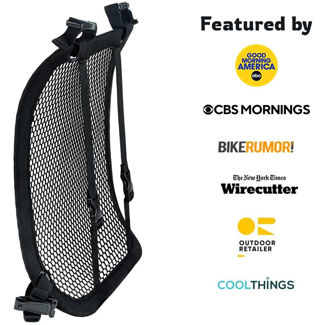 Ventapak Lightweight Ventilation Backpack Spacer - Frame For Hiking  Commuting & Biking Backpacks - Large Mesh Ventilation  Rucksack Frames For Improved Airflow Reduced Sweat