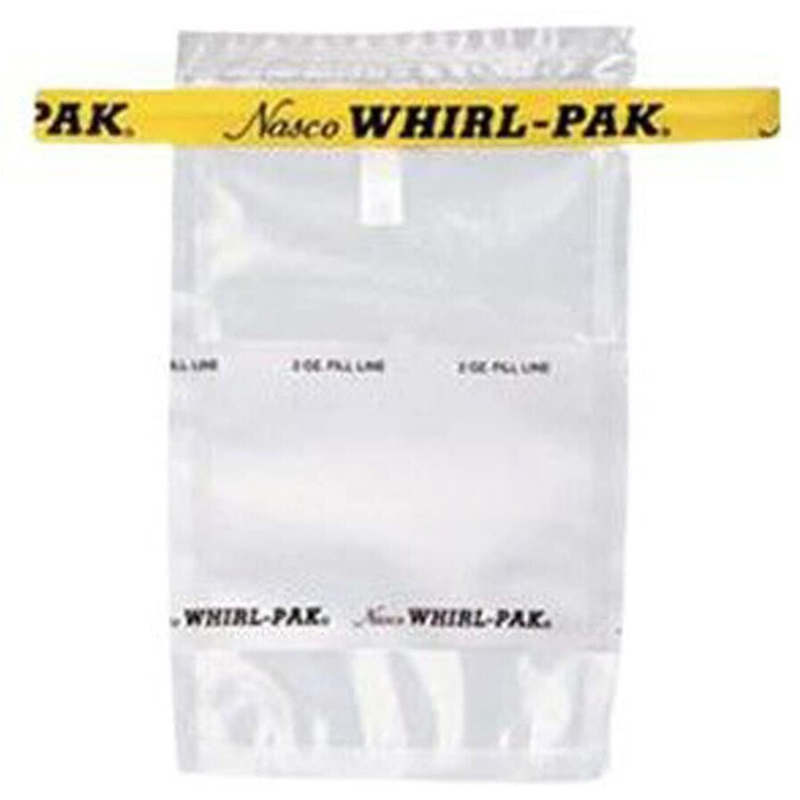 Nasco Whirl-Pak B01489Wa Write-On Bag  18Cm L X 9.5Cm W  0.064Mm Thickness  207Ml Capacity (Box Of 500)