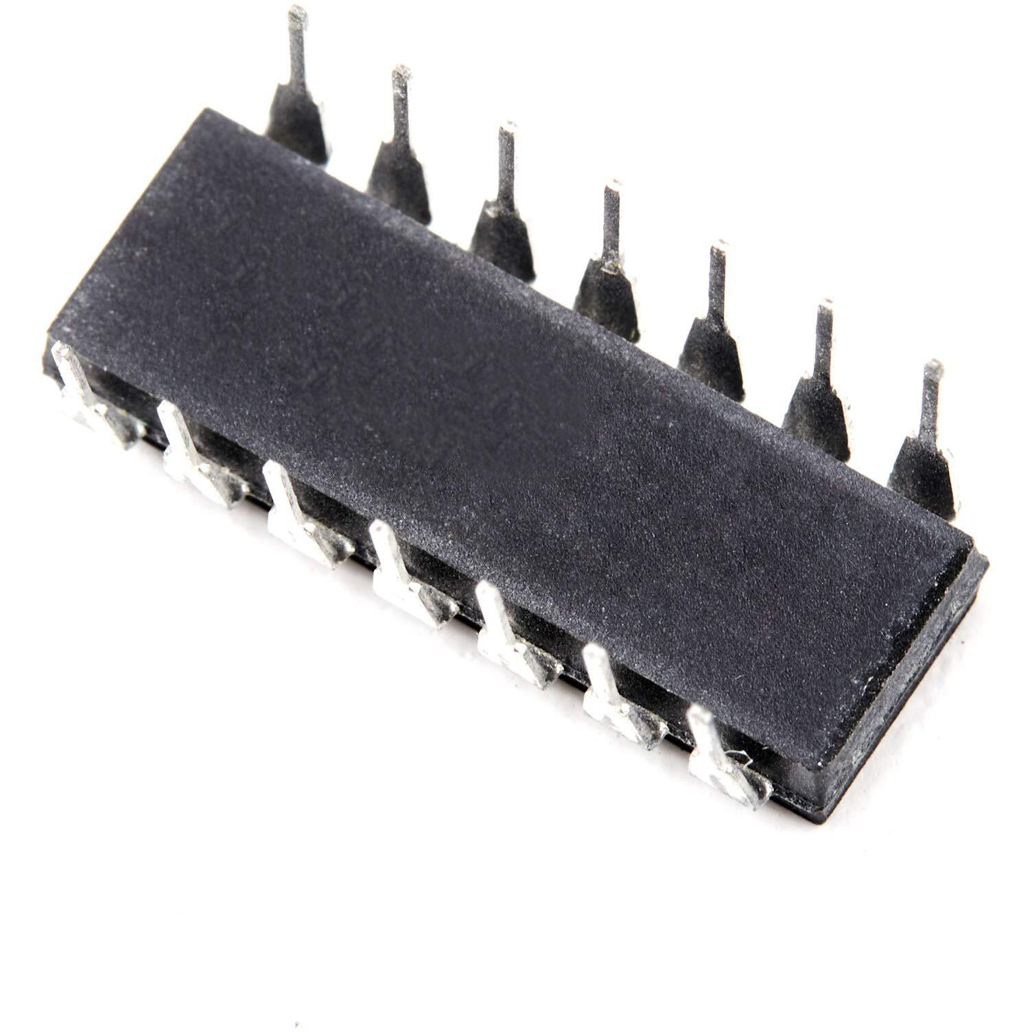 Bridgold 10Pcs Sn74Ahct125N Sn74 Quadruple Bus Buffer Gates With 3-State Outputs Ic Dip-14.