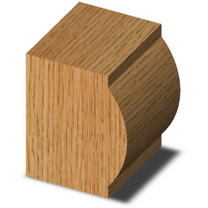 Whiteside Router Bits 1478 Oval Edge Bit With 1-Inch Bead  3/16-Inch Depth And 1-1/4-Inch Cutting Length