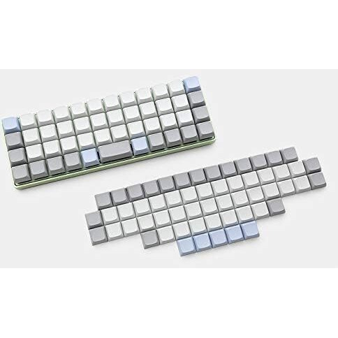 Ymdk Xda Dsa Blank Pbt Keycaps Suitable For Ortholinear Layout Mx Keyboard Xd75 Id75 Planck Preonic Niu40 (Only Keycap)