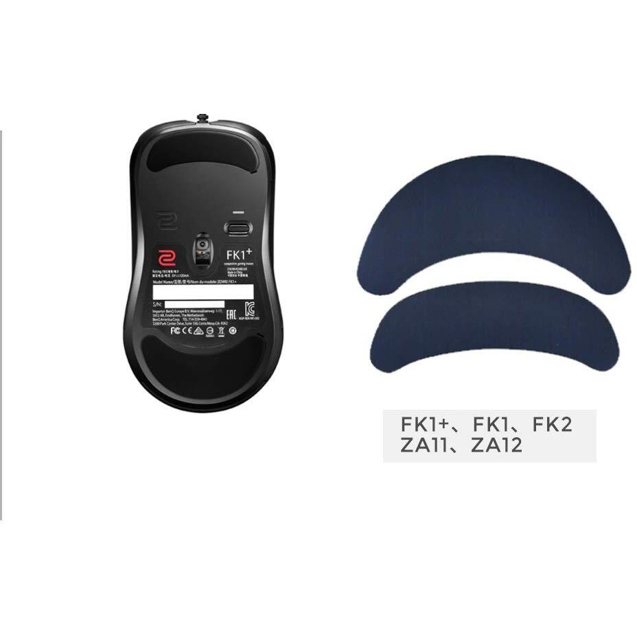 Lzydd Mouse Skates/Mouse Feet For Zowie Za11  Za12  Fk 2  Fk1  Fk1+  S1 / S2 And Am (Pack Of 2)