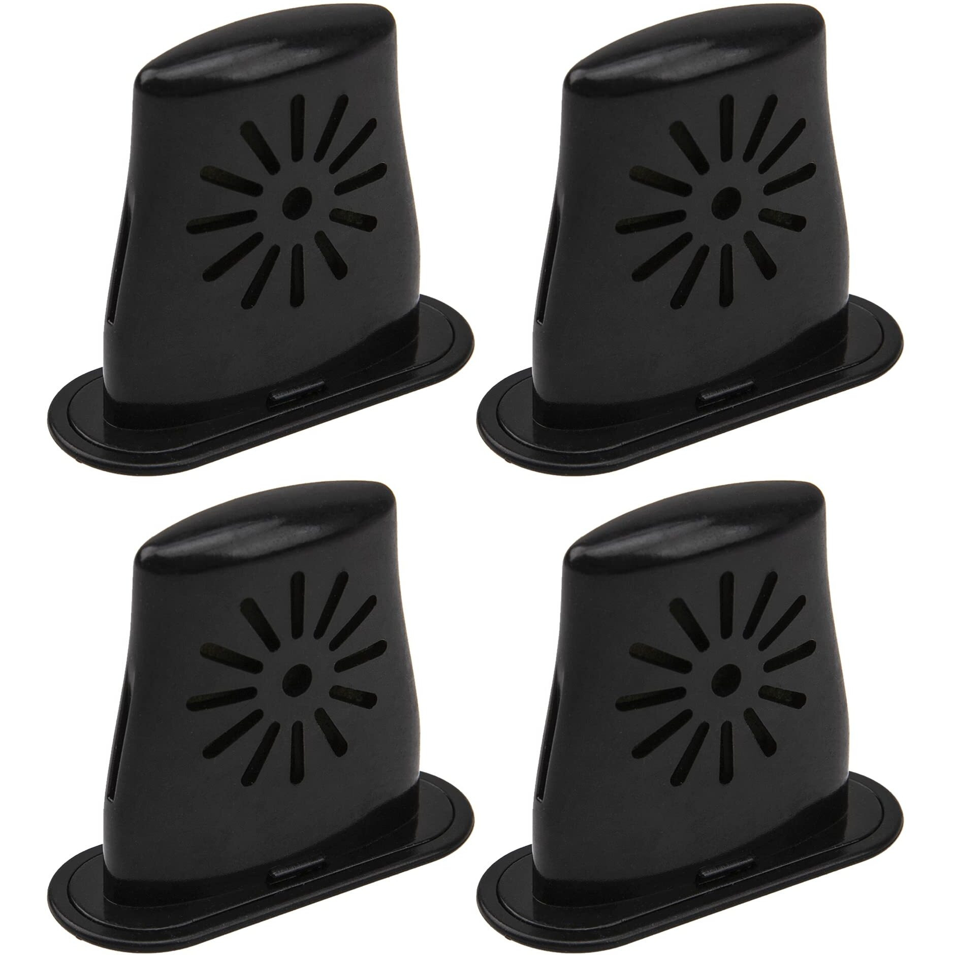 4Pcs Yootones Ukulele Humidifier Small Instrument Humidifier Care Compatible With Ukulele(Black)