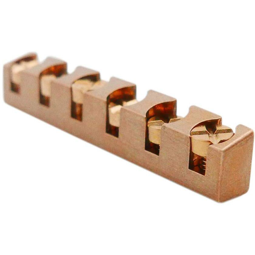 Guyker 43Mm Guitar Adjustable Brass Nut - Height Bell Nut Replacement Compatible With Gibson Les Paul Lp Sg Style Guitar