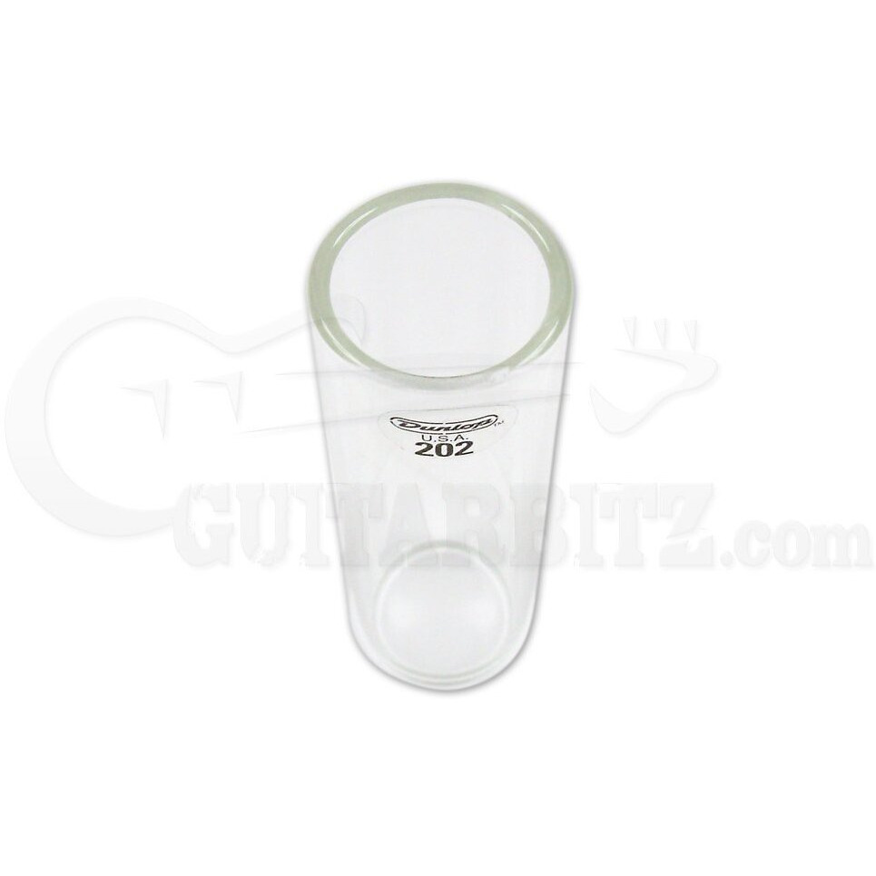 Jim Dunlop Glass  Regular Wall Thickness  Medium Guitar Slide (202)