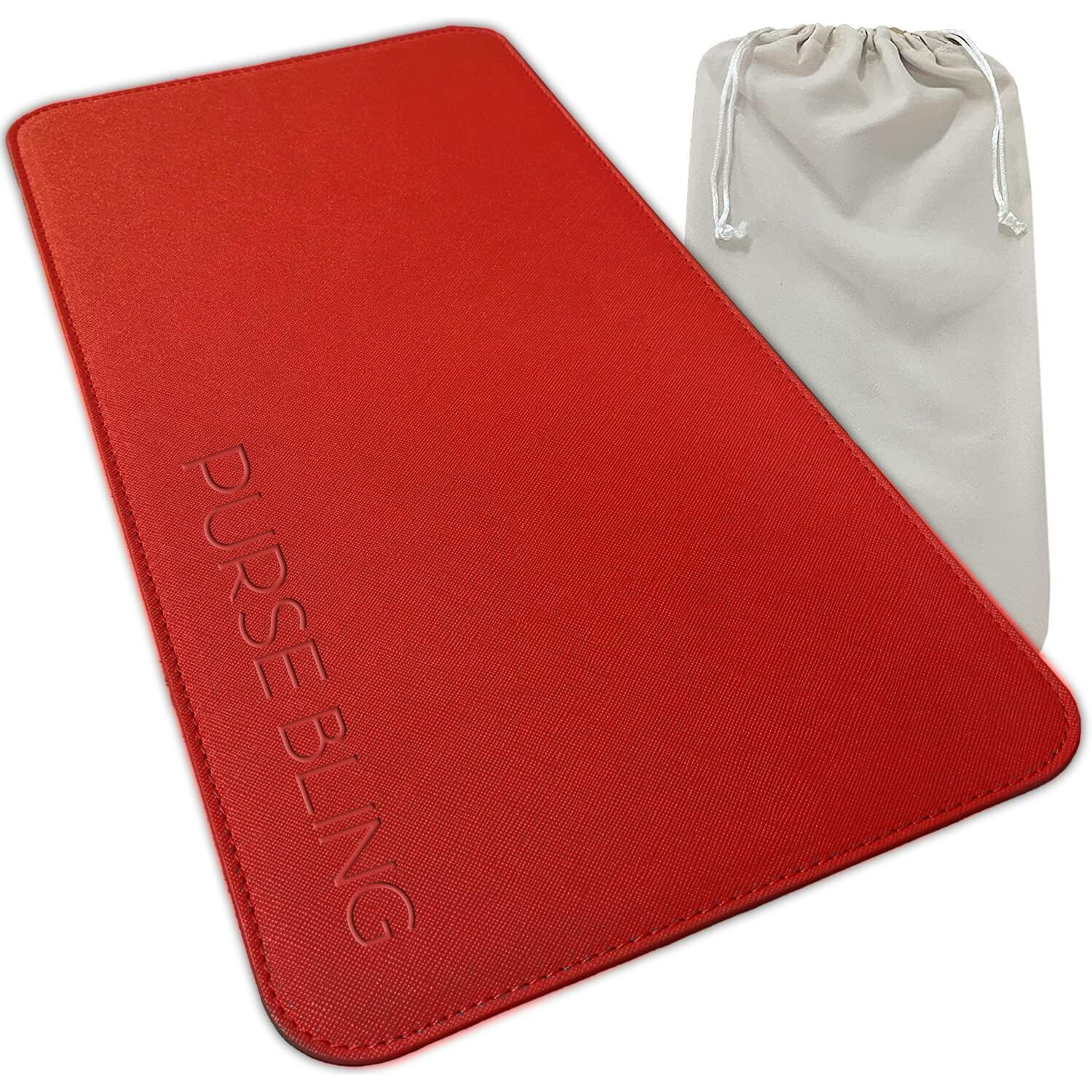 Purse Bling Base Shaper For Neverfull Gm  Bag Shaper For Lv Never Full Bags And Other Lv Totes  Vegan Leather (Red  Gm)