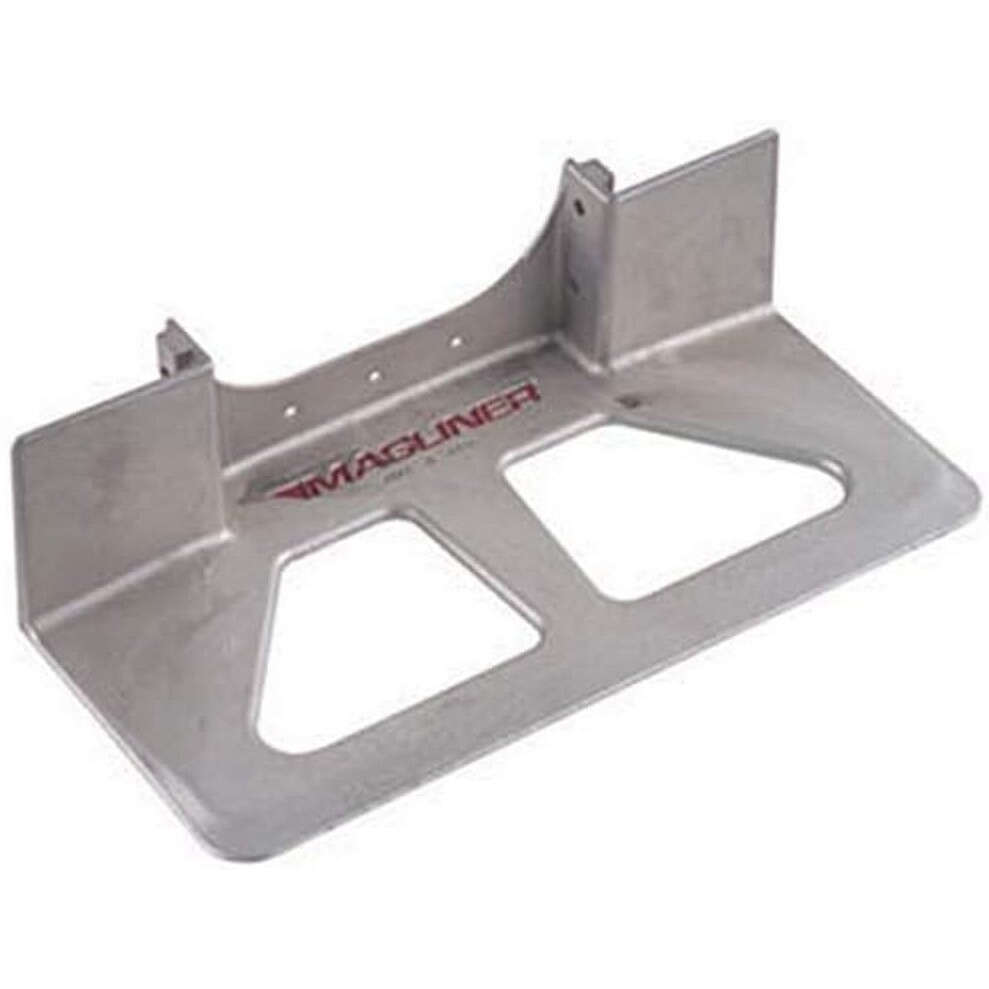 Magline 300201 Die Cast Aluminum Ua Nose Plate With Recessed Heel  18"" Width X 7-1/2"" Depth