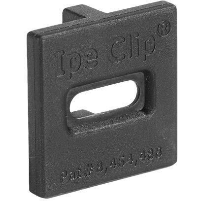 Deckwise (Black) Ipe Clip Extreme S Hidden Deck Fasteners  5/32"" Gap  Stainless Steel Black 8X2"" Trim-Head Screws For 100 Sq.Ft. Of Ad And Kd Hardwood  Thermal Or Composite Decks (175 Ct. Kit)