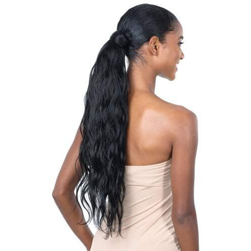 Organique Mastermix Shake N Go Pony Pro Synthetic Ponytail - Body Wave 24"" (1 Jet Black)